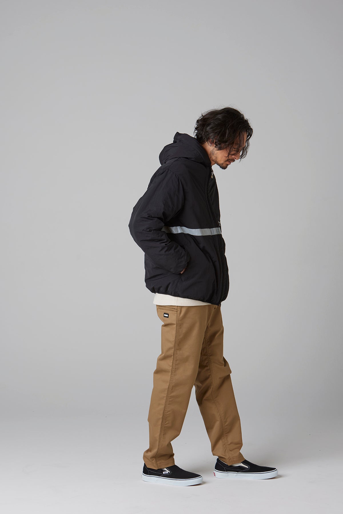 HOODED REFLECTOR JACKET