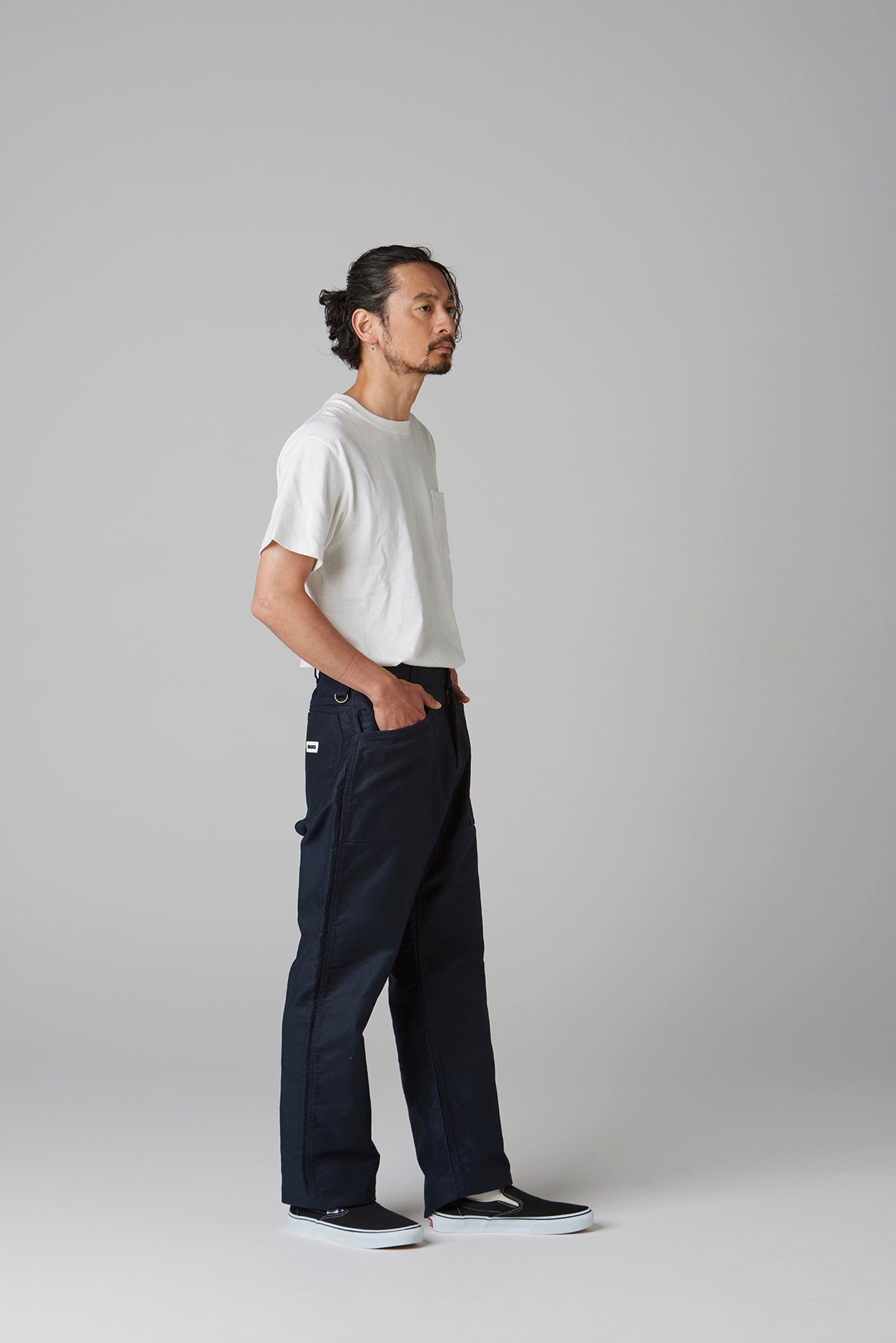 CORD CLOTH SAILOR WORK PANTS