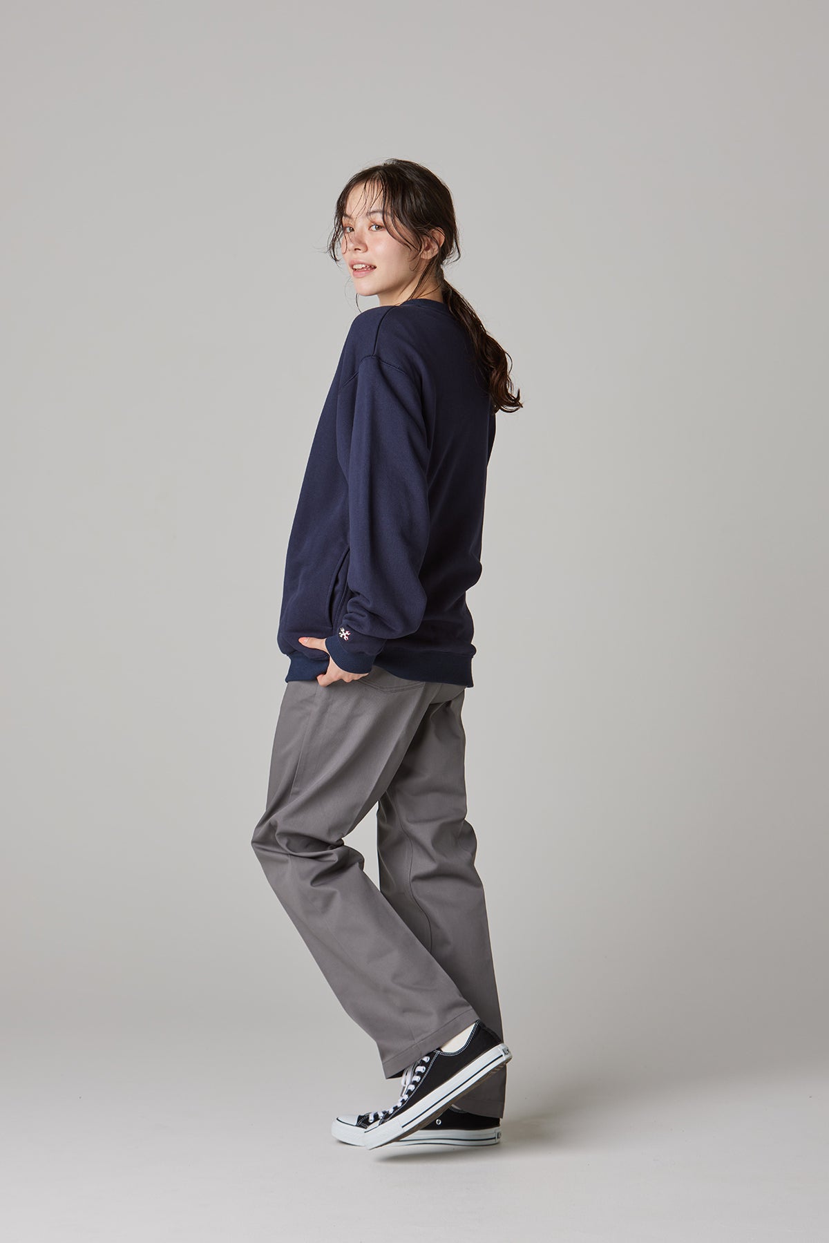 HEAVY PILE  SWEATSHIRTS -College-