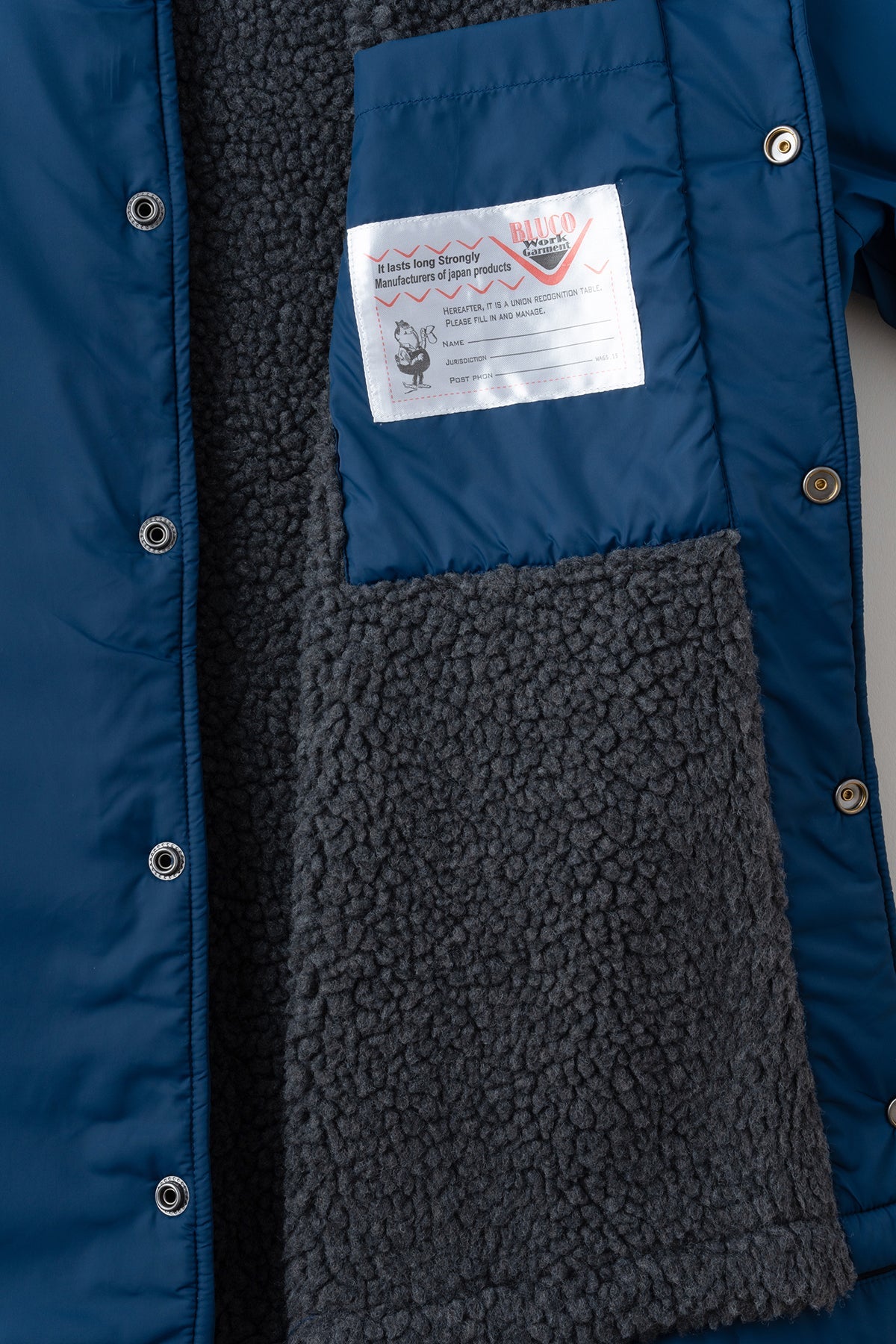 NYLON COACH JACKET -BOA LINING-