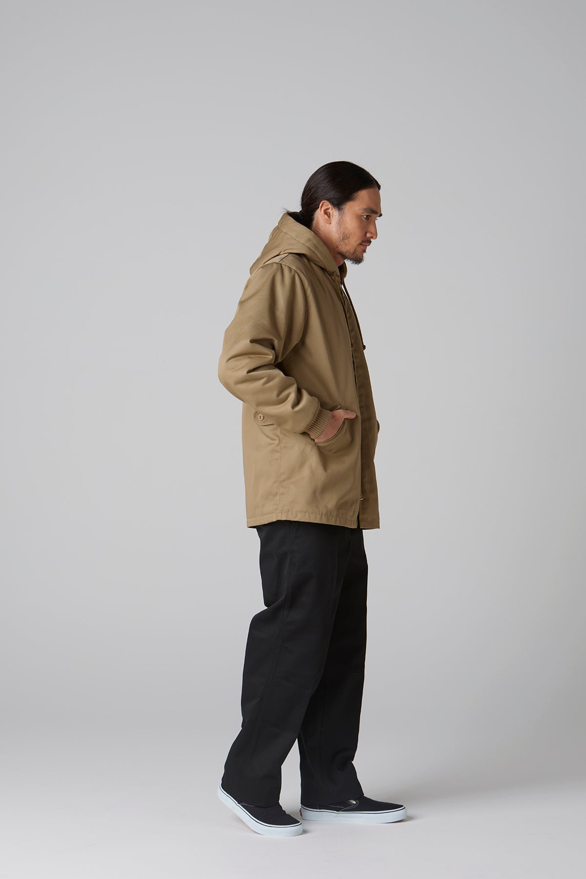 WINTER HOODED WORK COAT