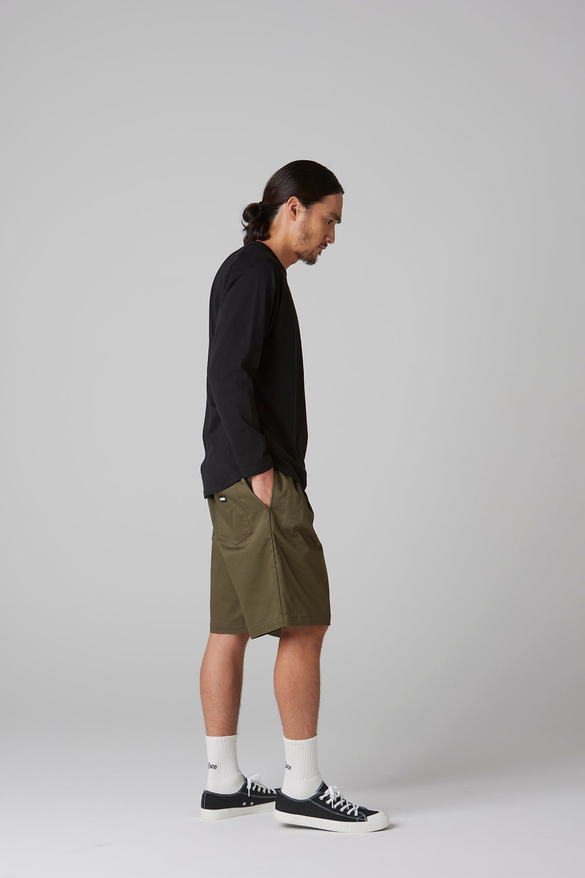 RAGLAN L/S TEE -Hex-