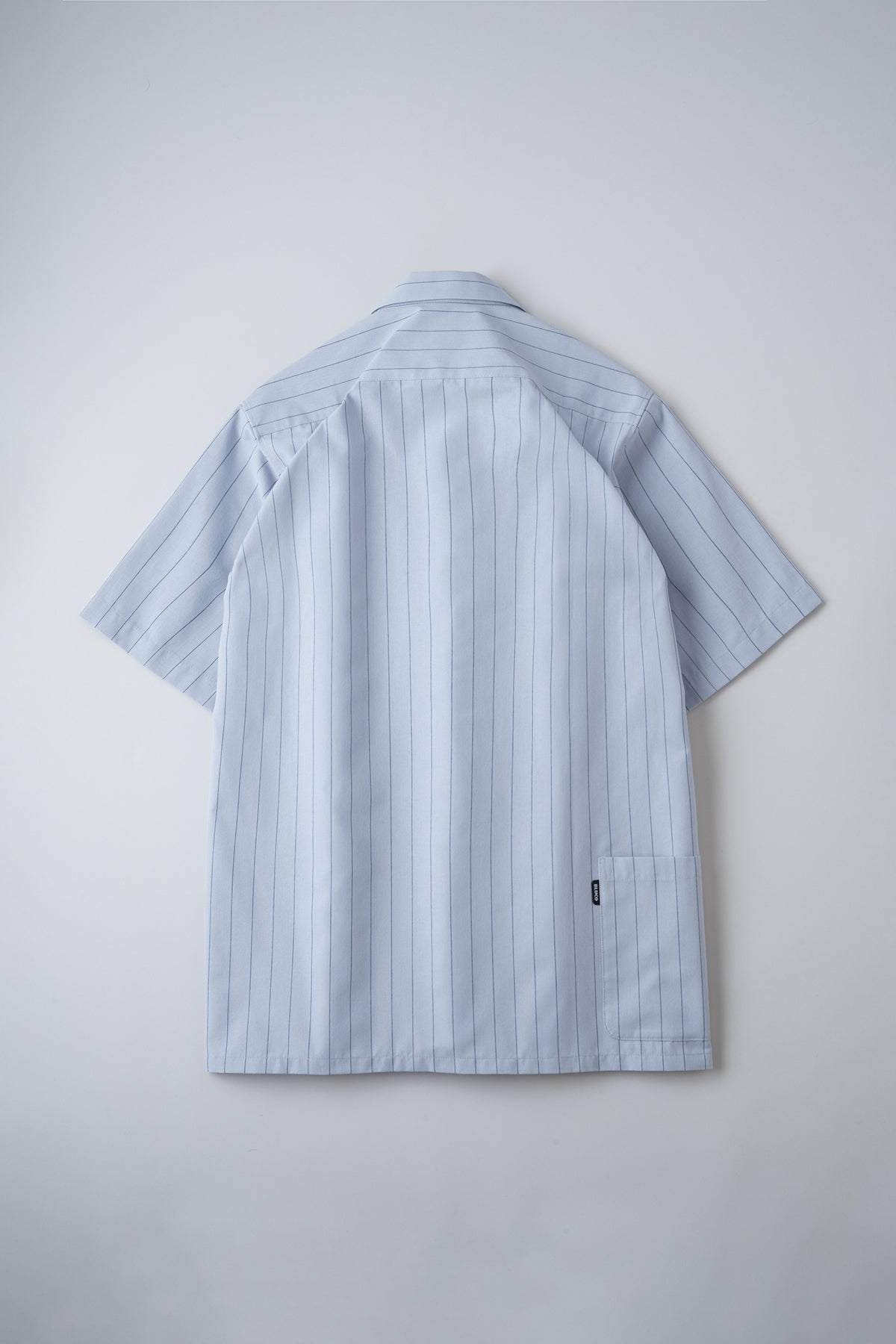 PULLOVER STRIPE WORK SHIRT S/S