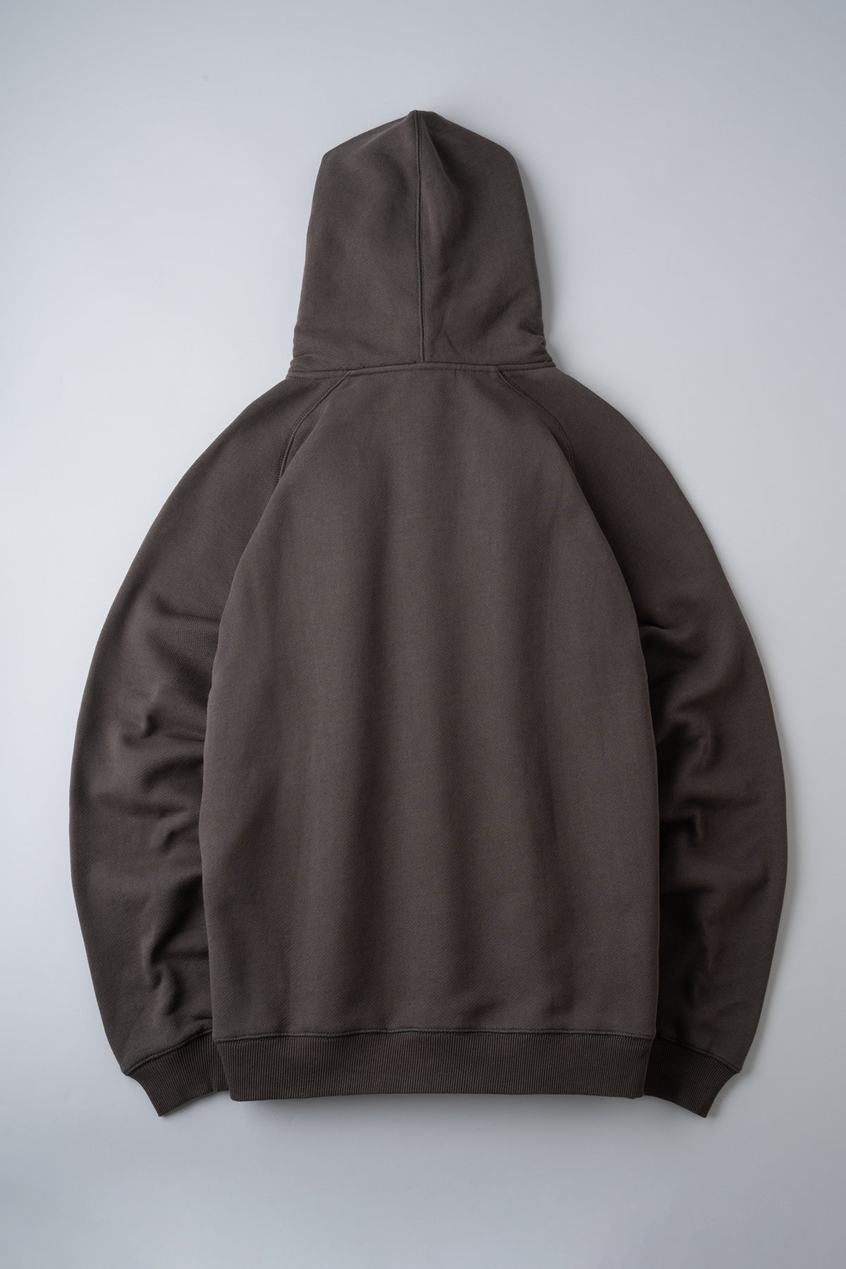 HEAVY PILE HALF ZIP SWEAT HOODIE