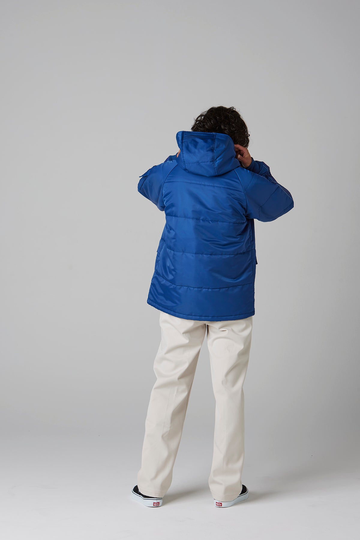 HOODED RACING JACKET