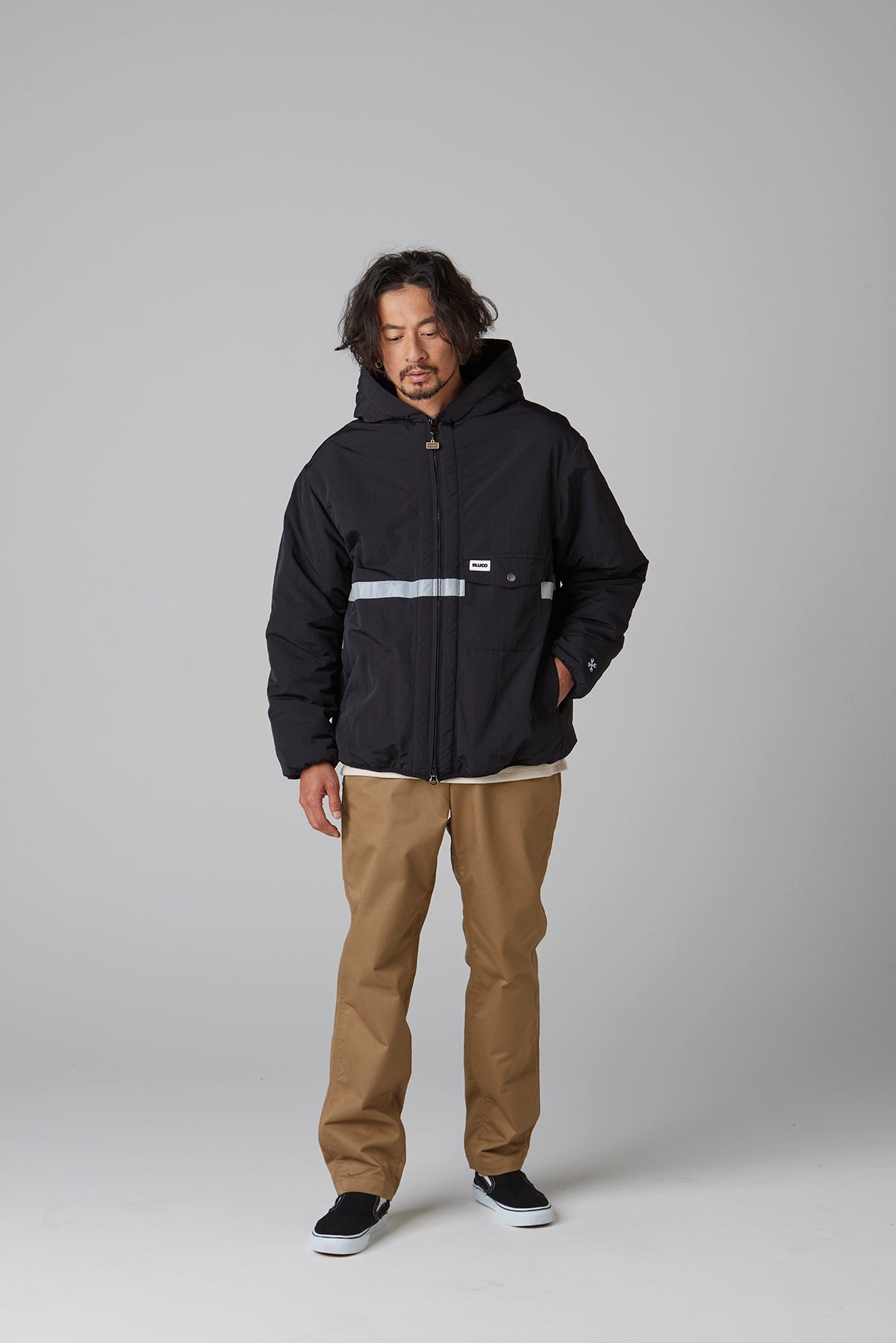 HOODED REFLECTOR JACKET