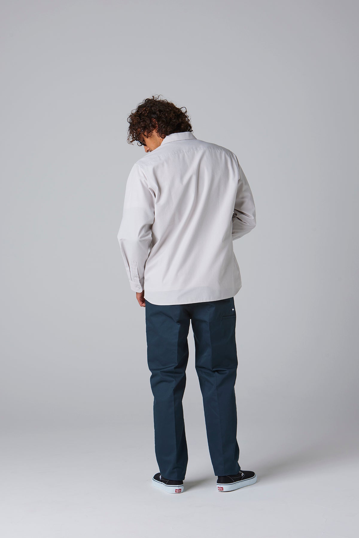 スタンダードワークシャツ L/S -Solid-