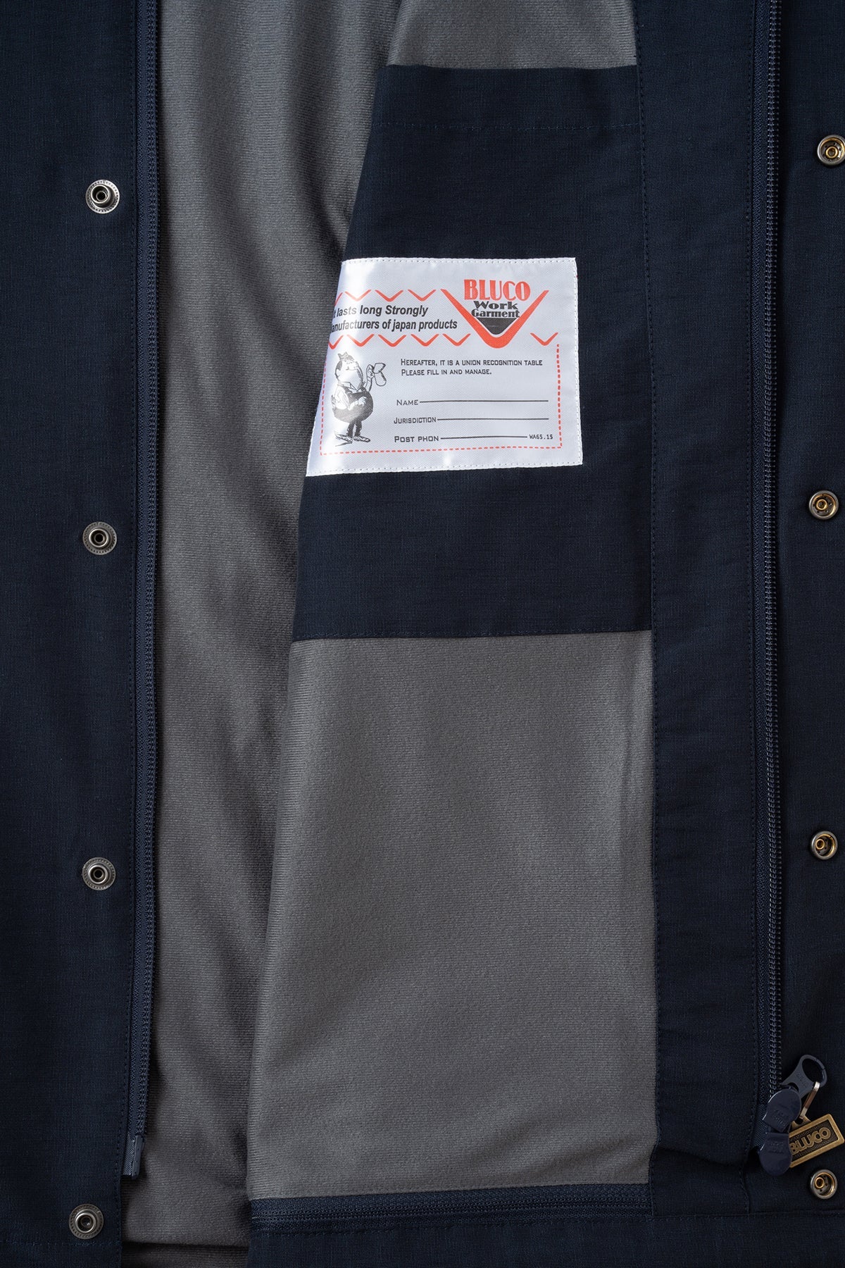 60/40 CHIN STRAP COACH JACKET