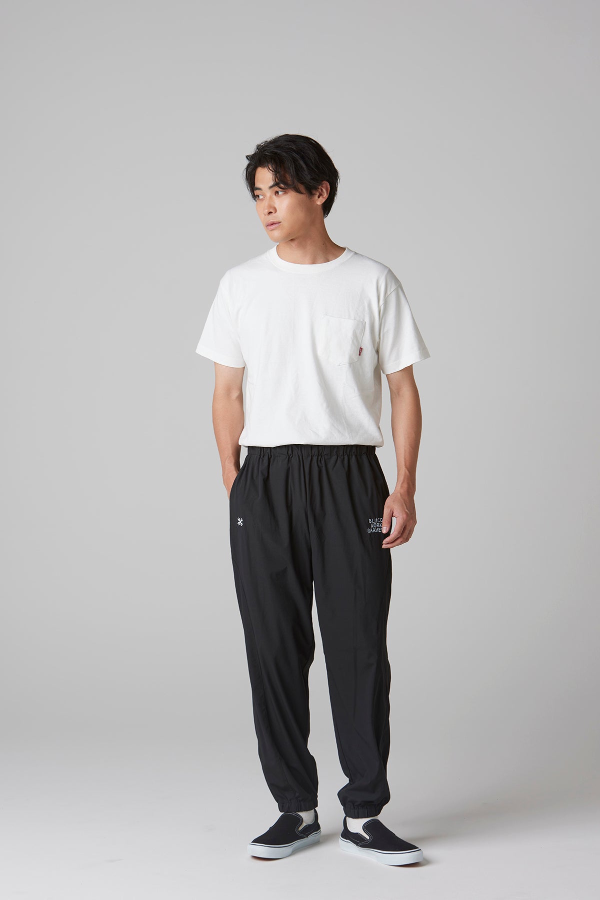 STRETCH TRACK PANTS