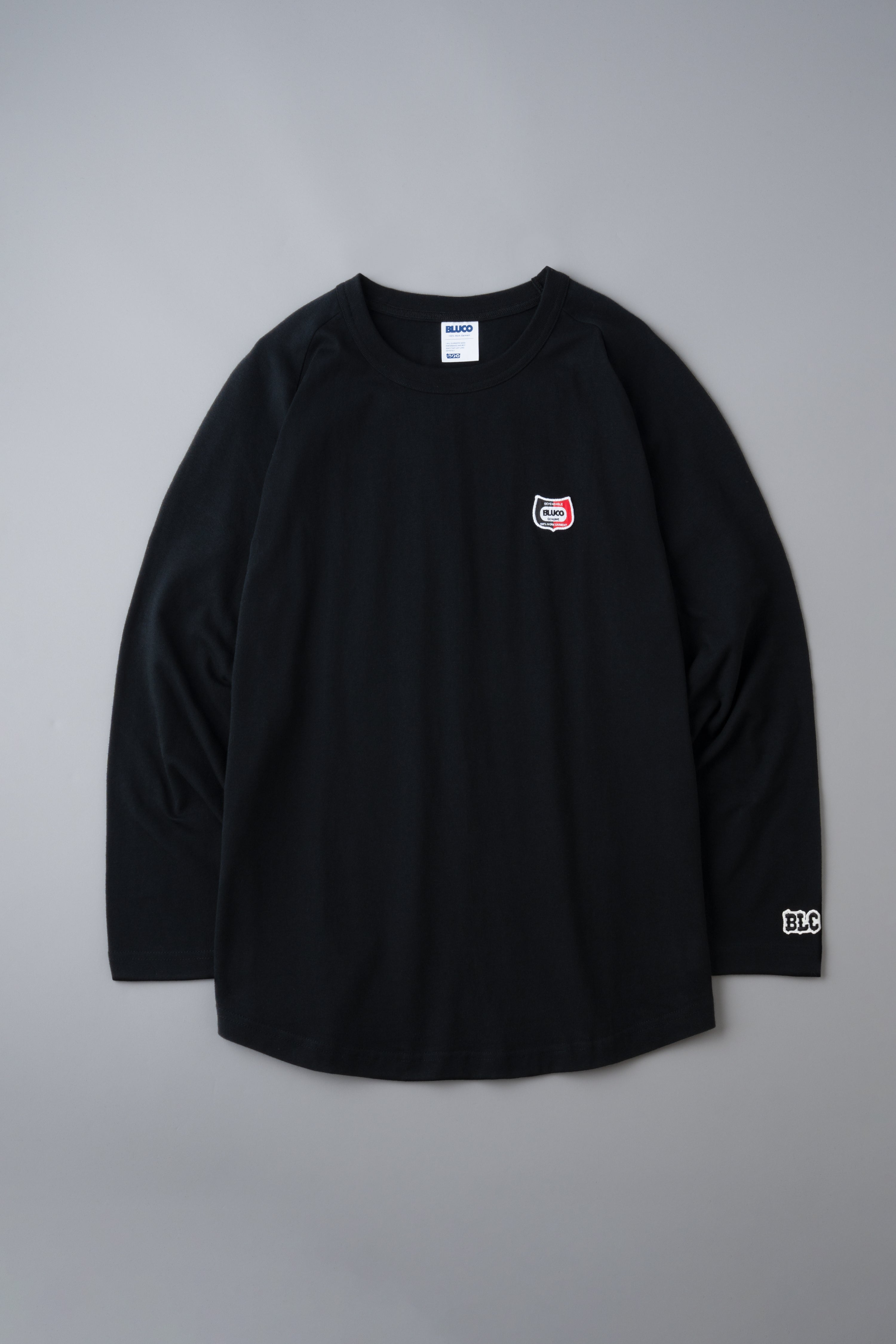 HEAVY DRY COTTON RAGLAN L/S TEE -Champ-
