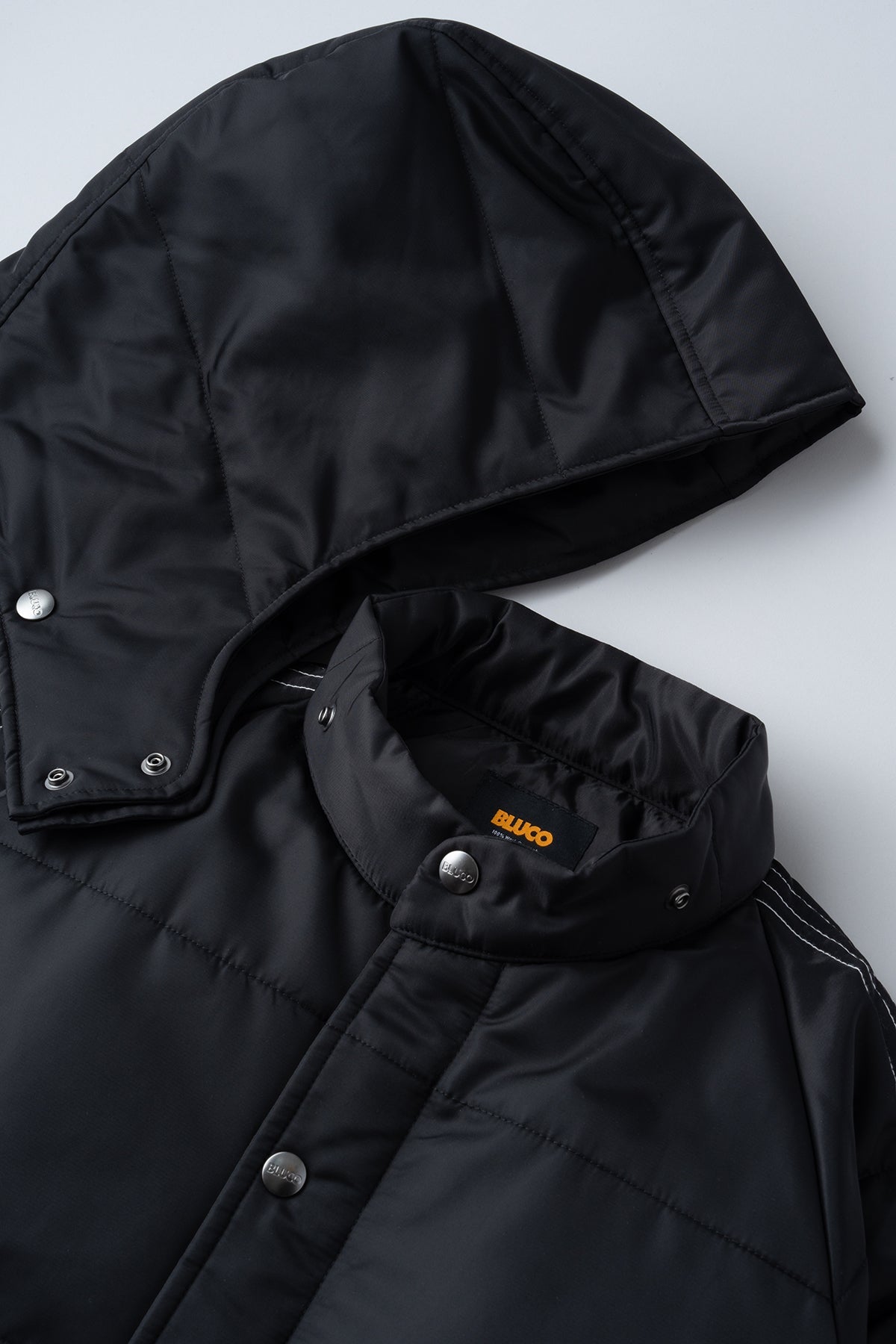 HOODED RACING JACKET