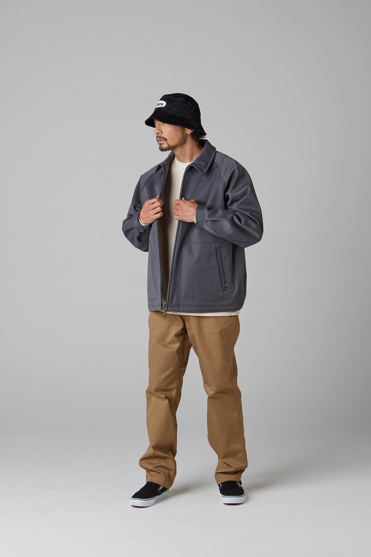 STRETCH WARM SWING TOP