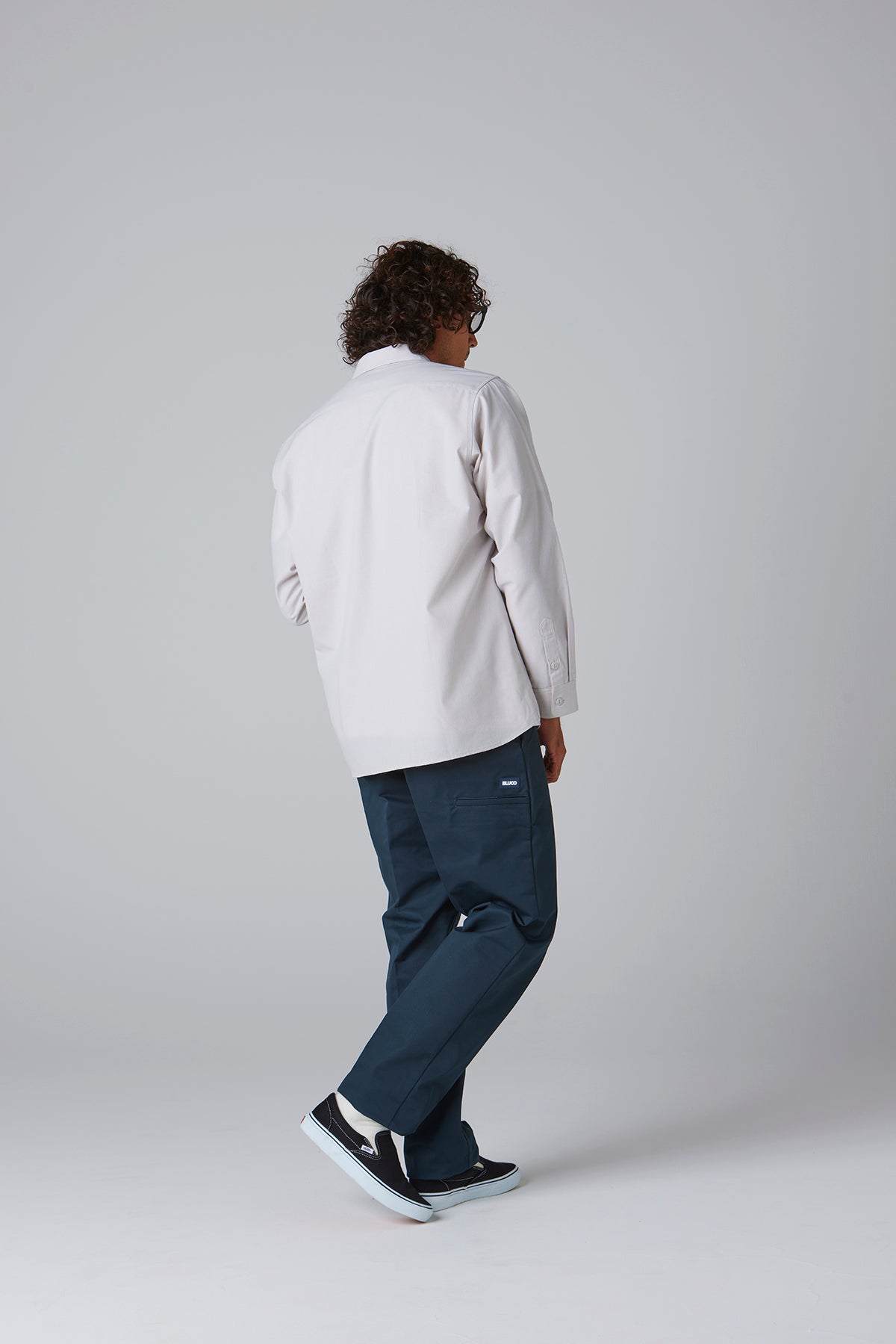 スタンダードワークシャツ L/S -Solid-