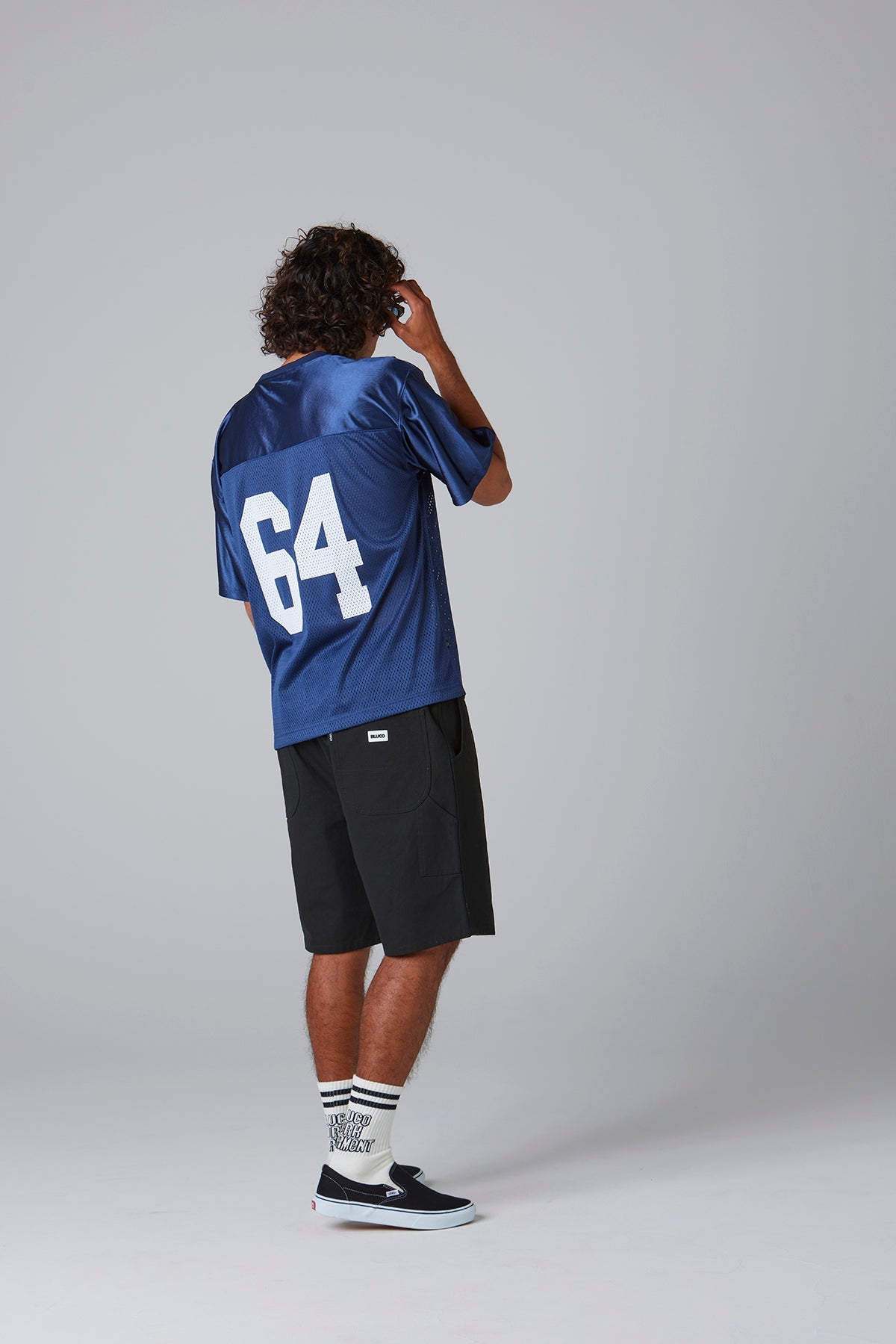 メッシュフットボールTシャツ