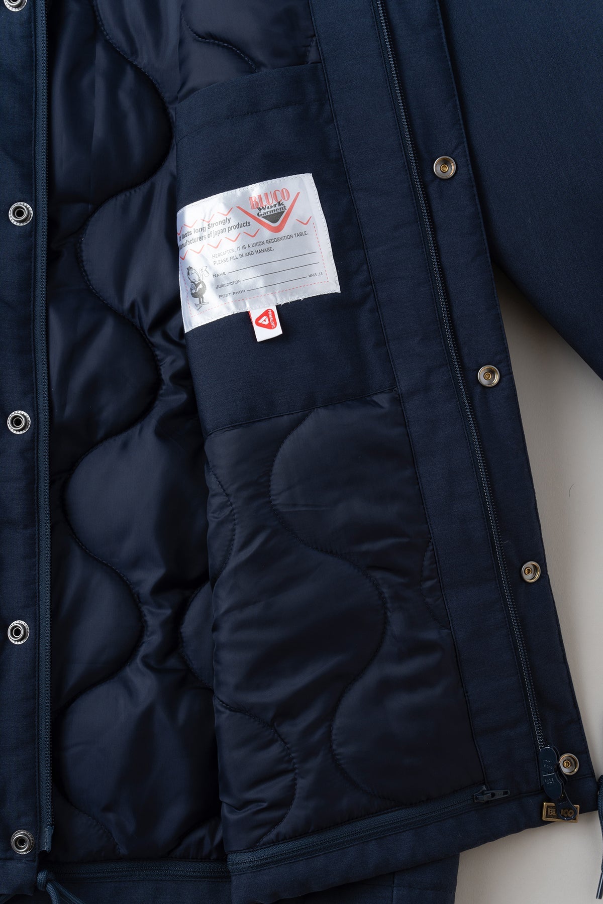 T/C COACH JACKET -QUILTING LINING-