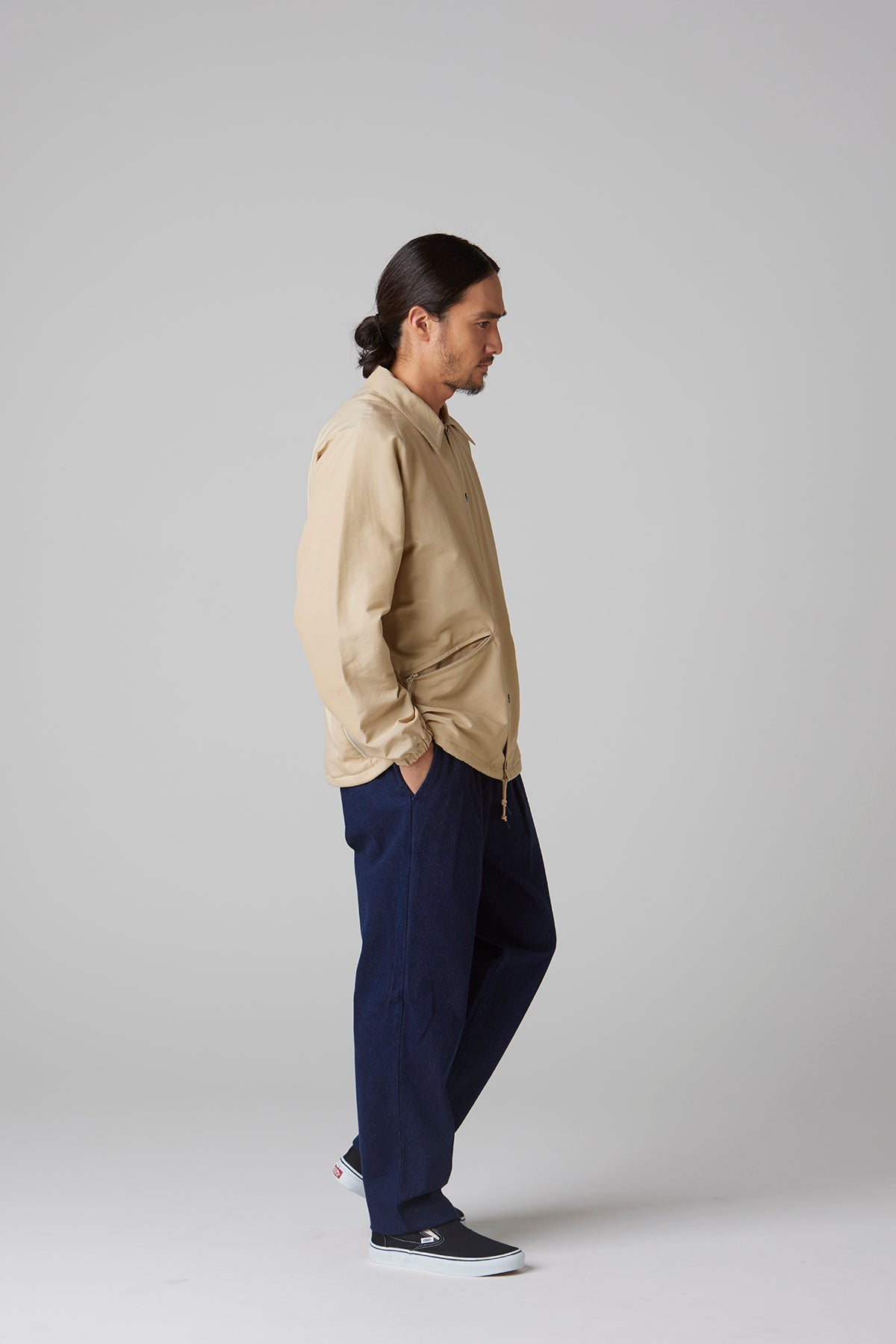 60/40 CHIN STRAP COACH JACKET