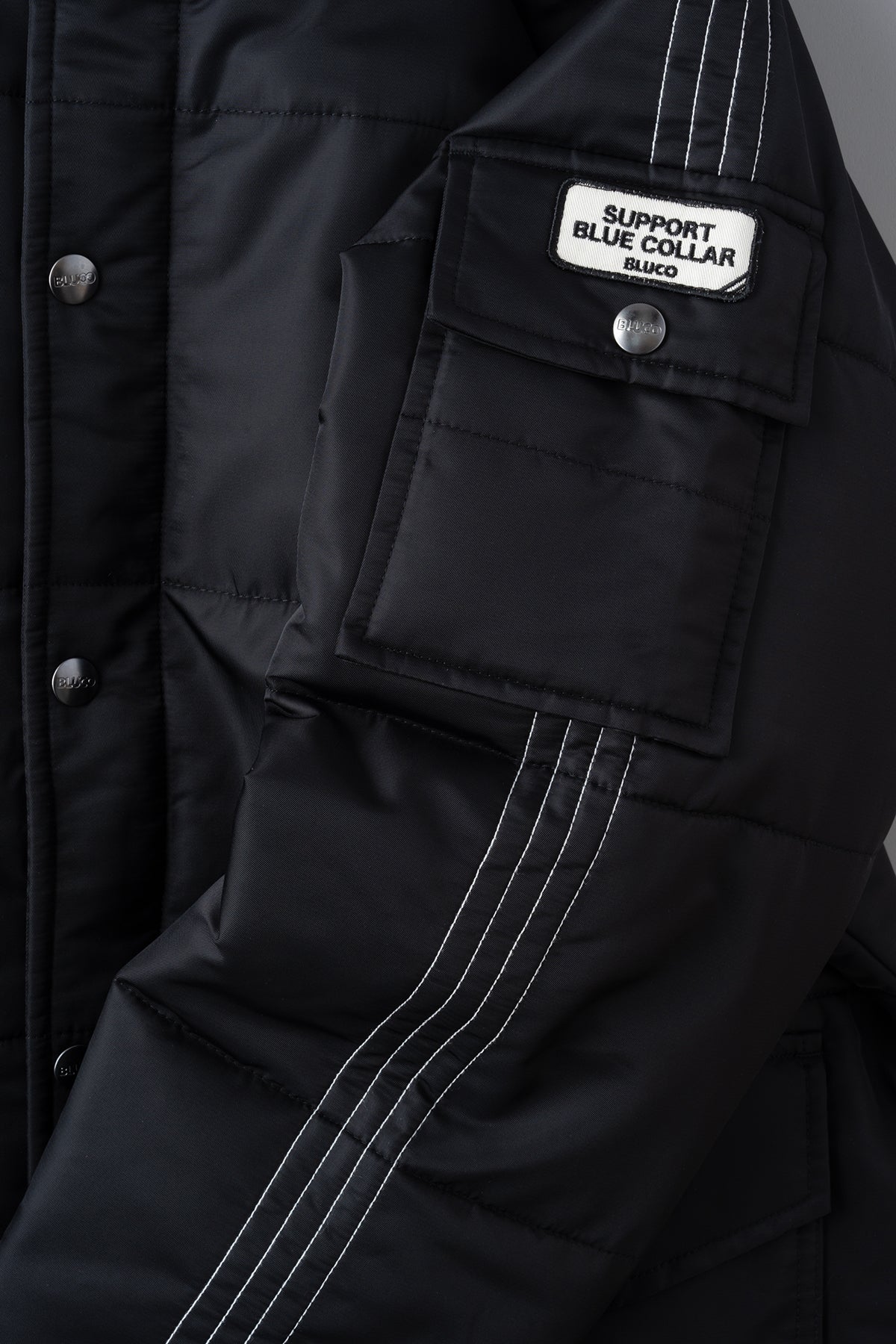 HOODED RACING JACKET