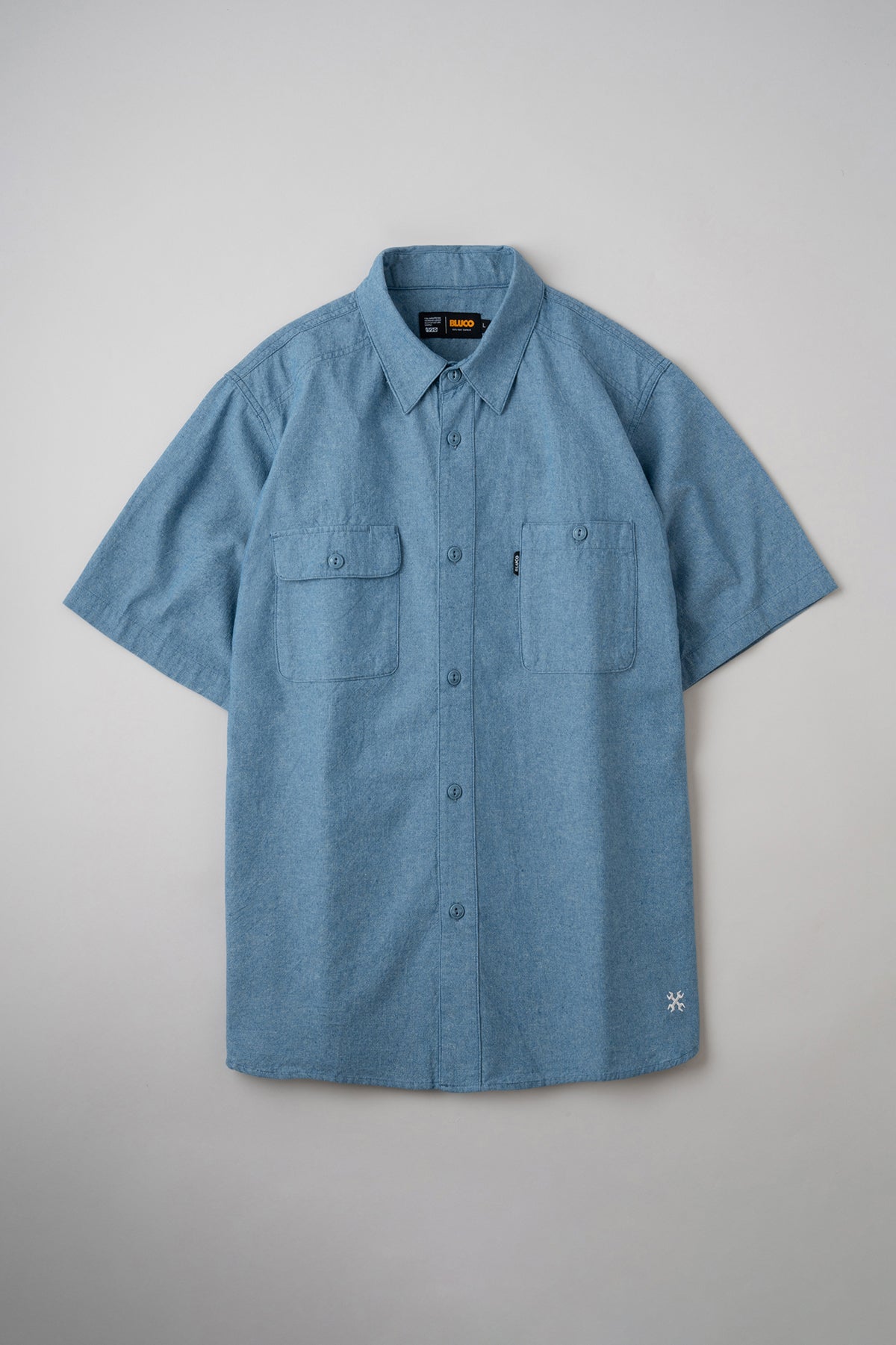 CHAMBRAY WORK SHIRT S/S