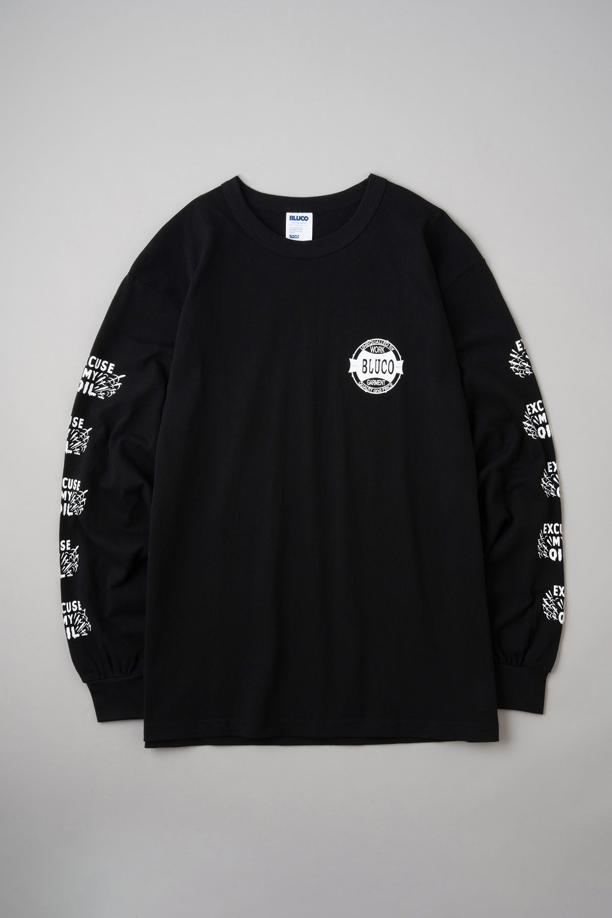 PRINT L/S TEE -Oil-