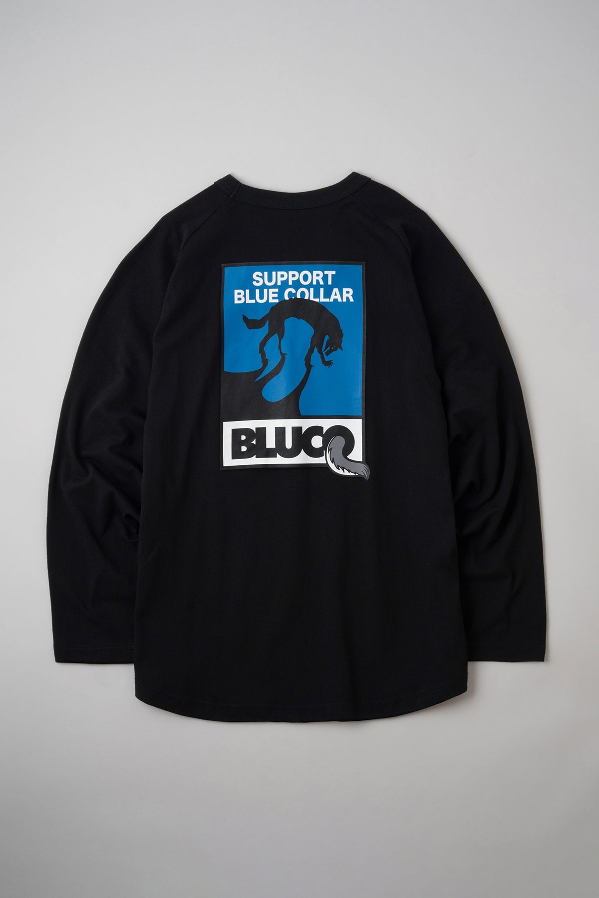 RAGLAN L/S TEE -Wolf-