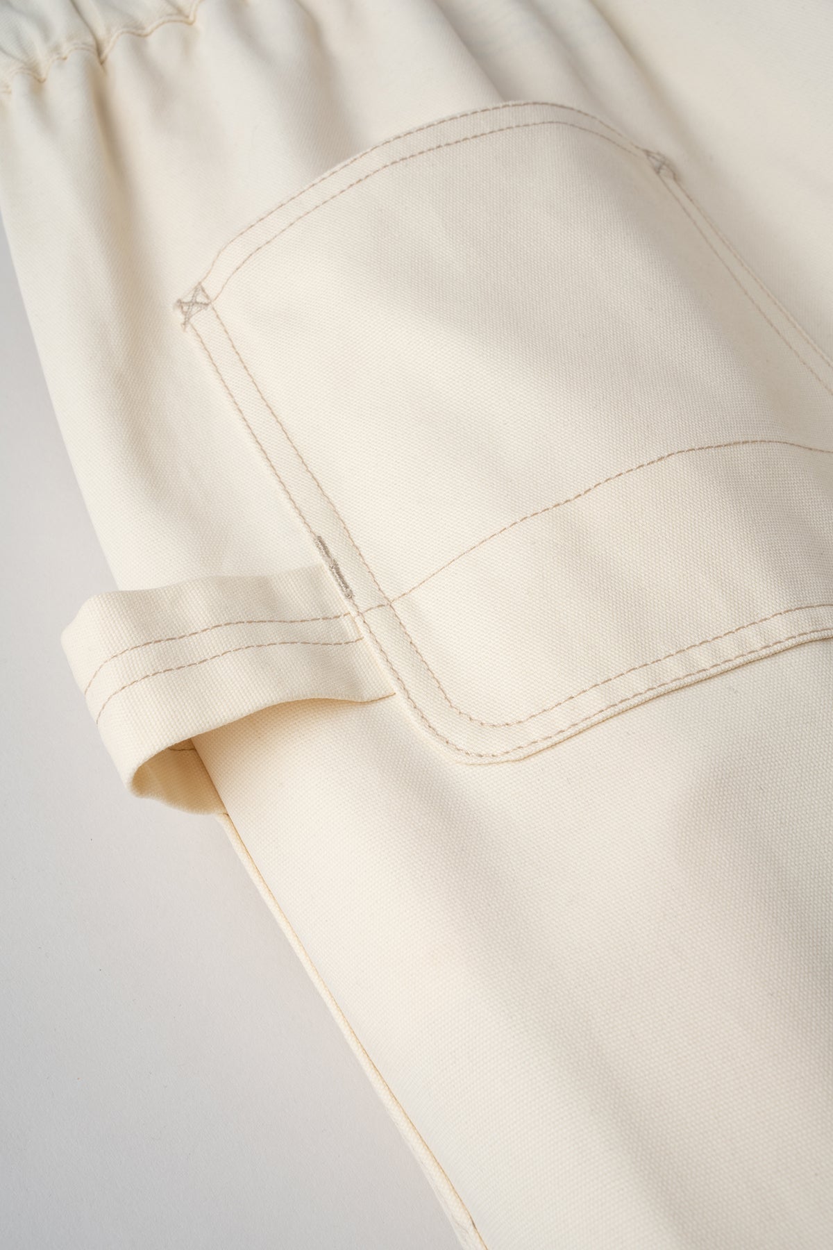 LIGHT CANVAS PAINTER SHORTS