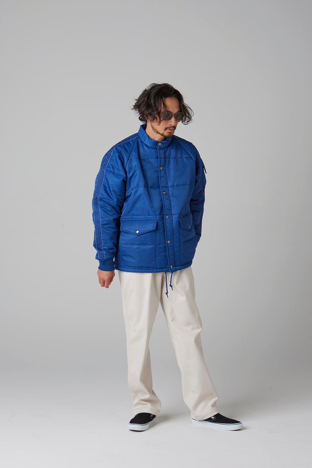 HOODED RACING JACKET