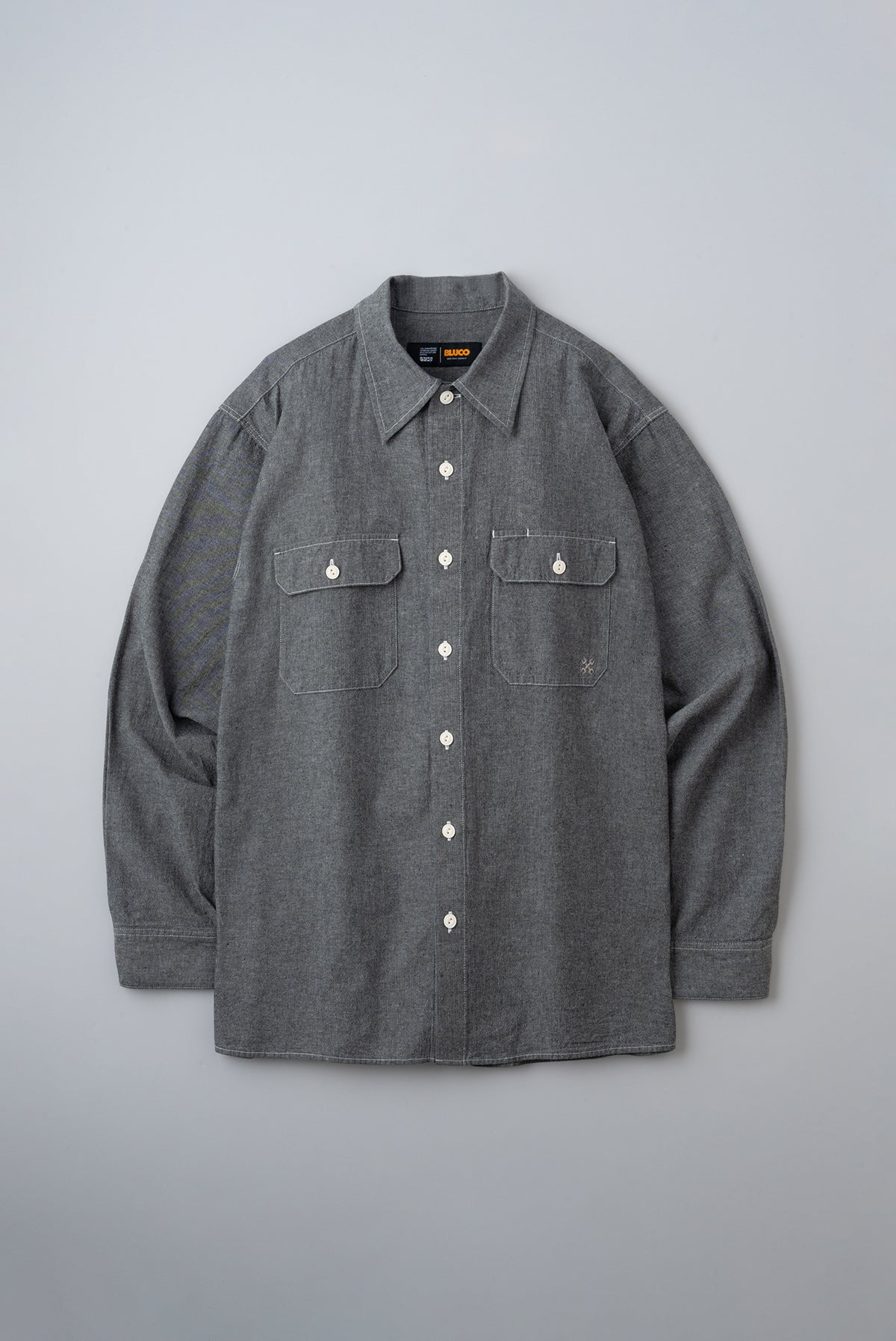 シャンブレーワークシャツ L/S