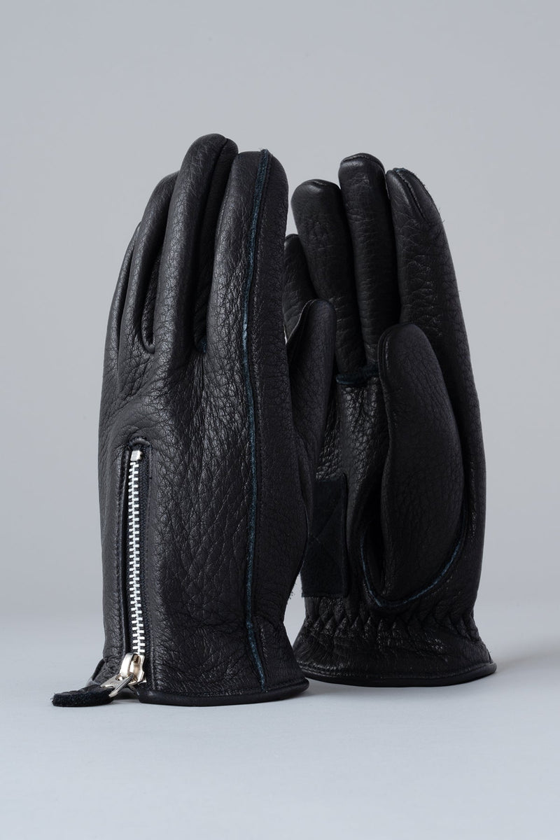 DEERSKIN ZIPPER GLOVE – BLUCO. INC