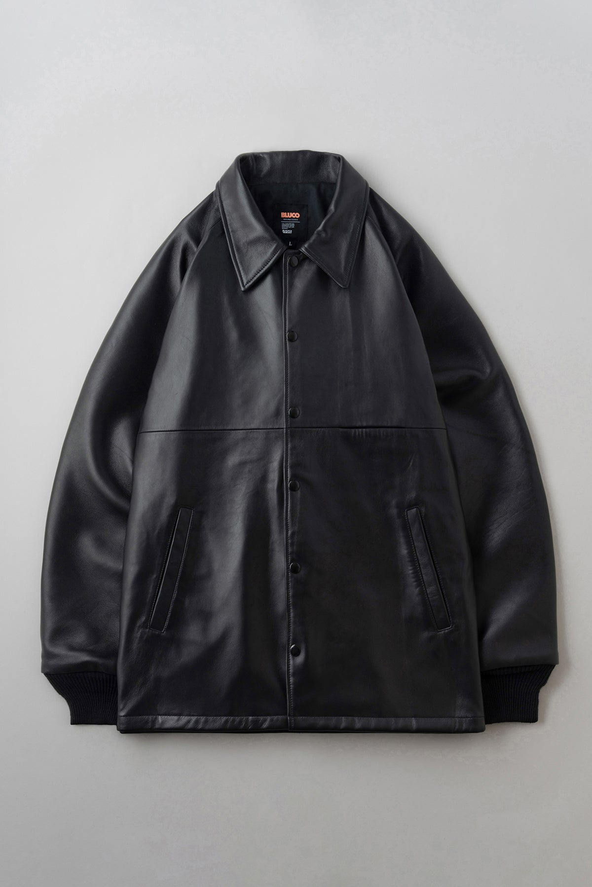LEATHER COACH JACKET