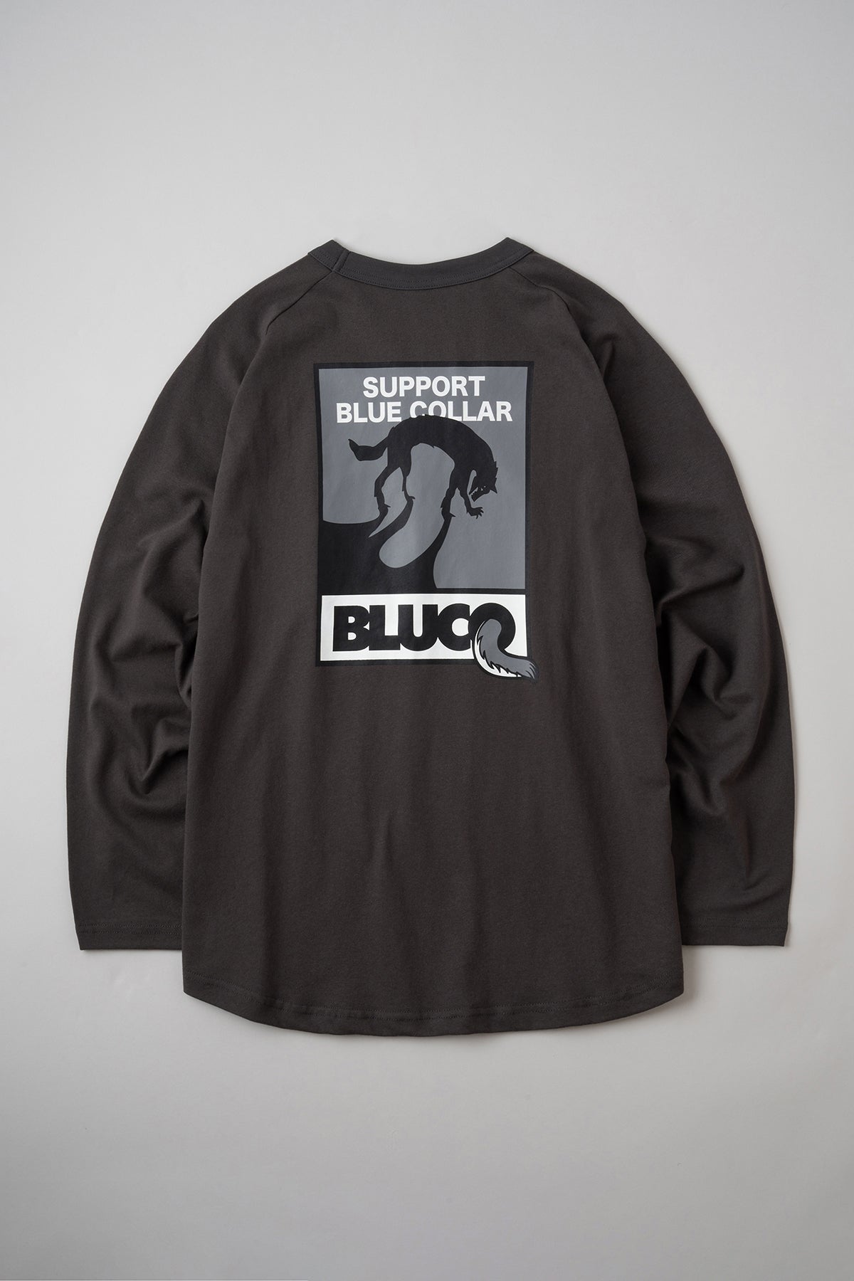 RAGLAN L/S TEE -Wolf-