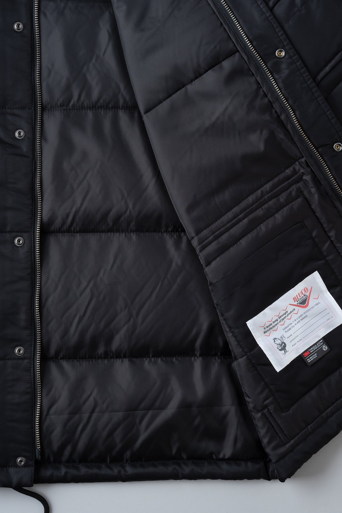 HOODED RACING JACKET