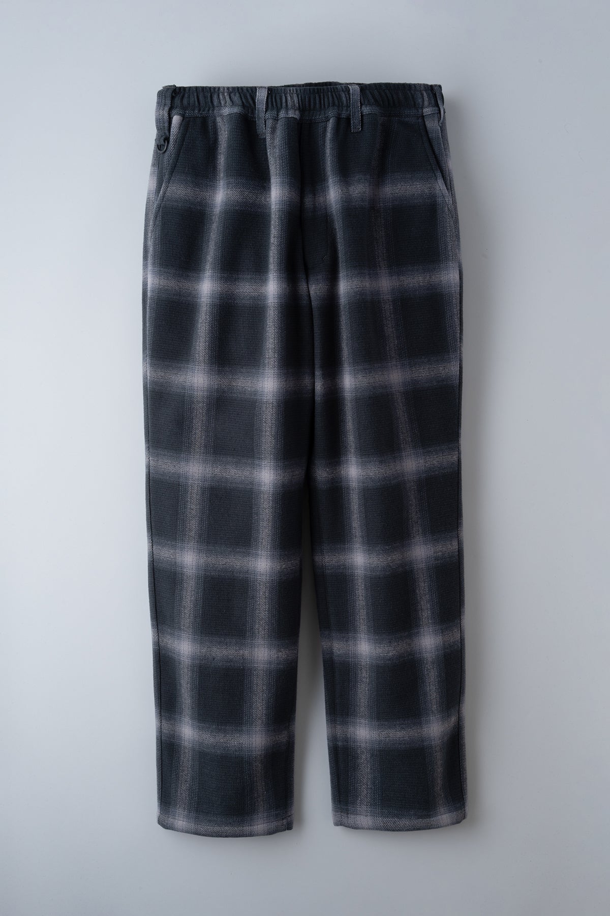 OMBRE CHECK WARM EASY PANTS