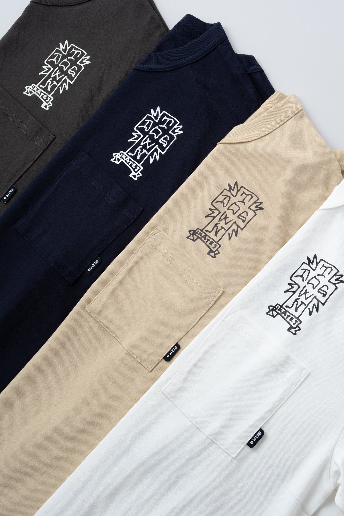 (DOGTOWN×BLUCO) ポケットTシャツ -Gonz-
