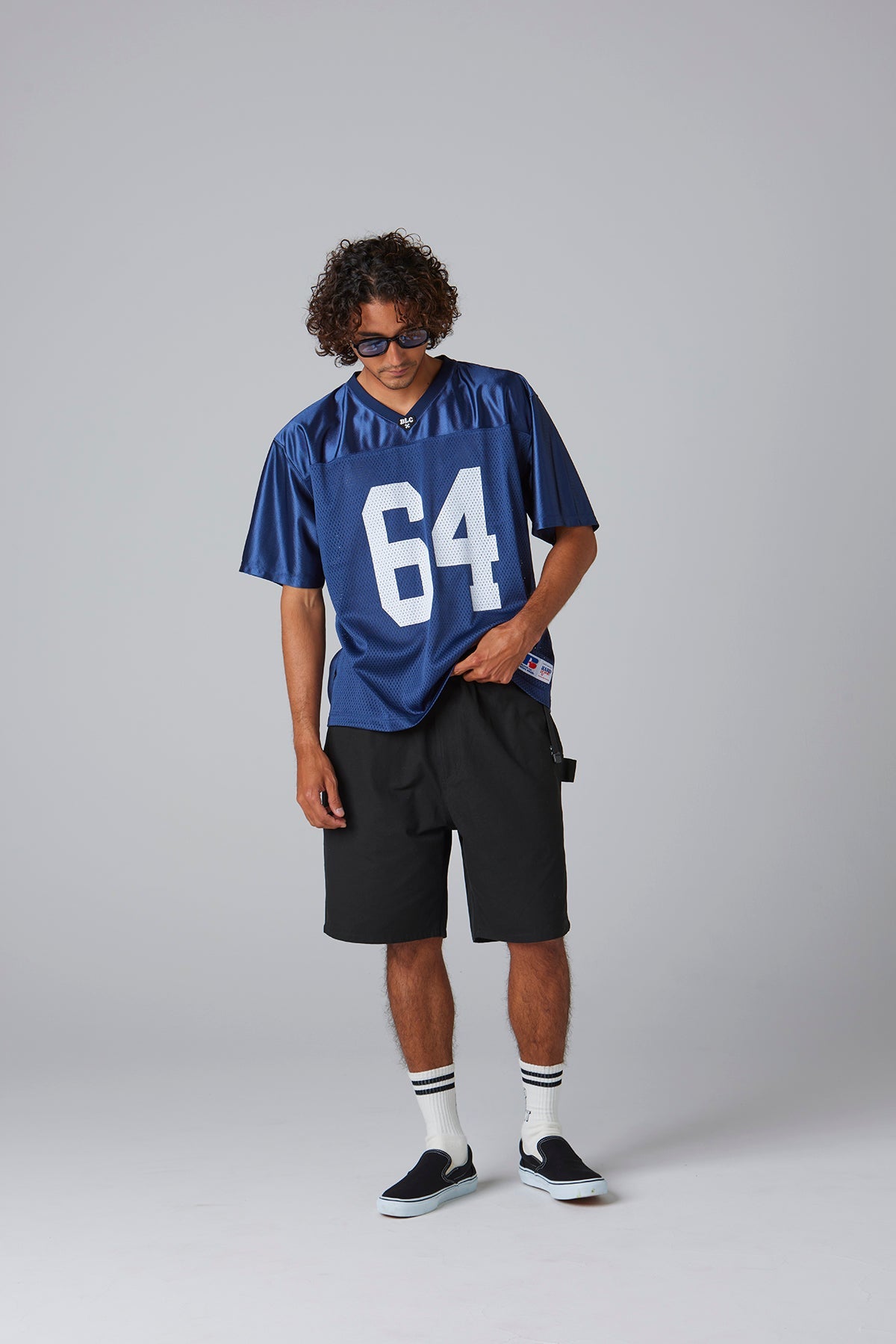 メッシュフットボールTシャツ