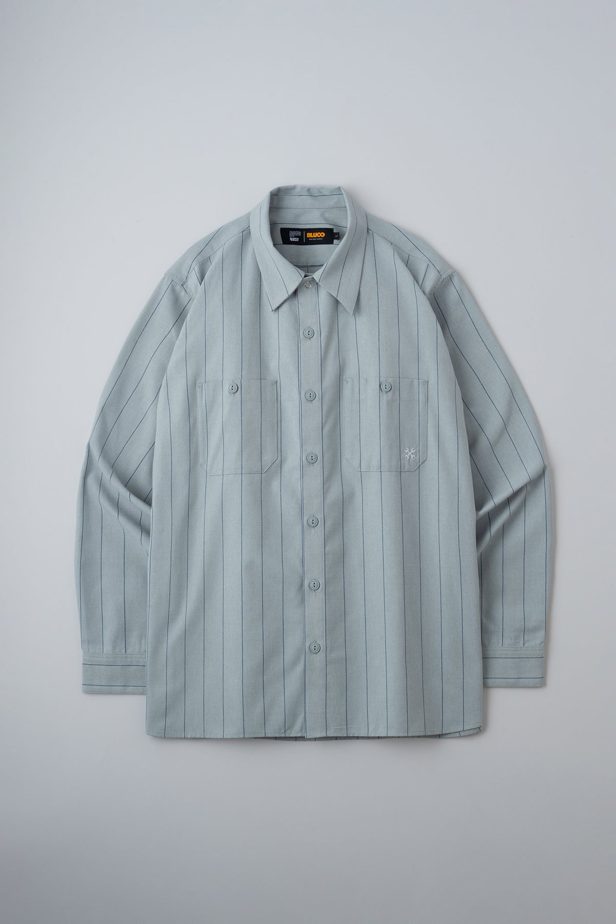 スタンダードワークシャツ L/S -Stripe-