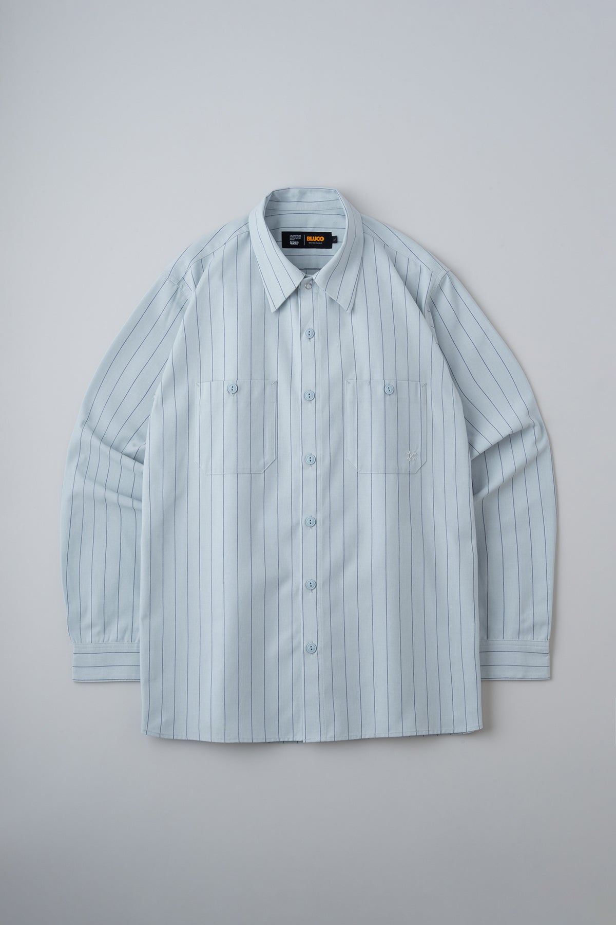 スタンダードワークシャツ L/S -Stripe-