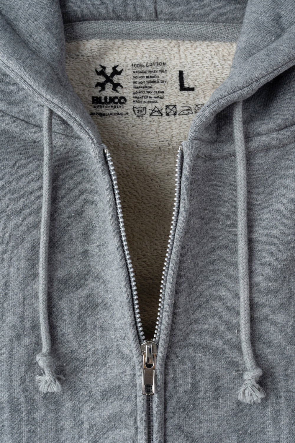 HEAVY PILE  SWEAT ZIP HOODIE -Truck-