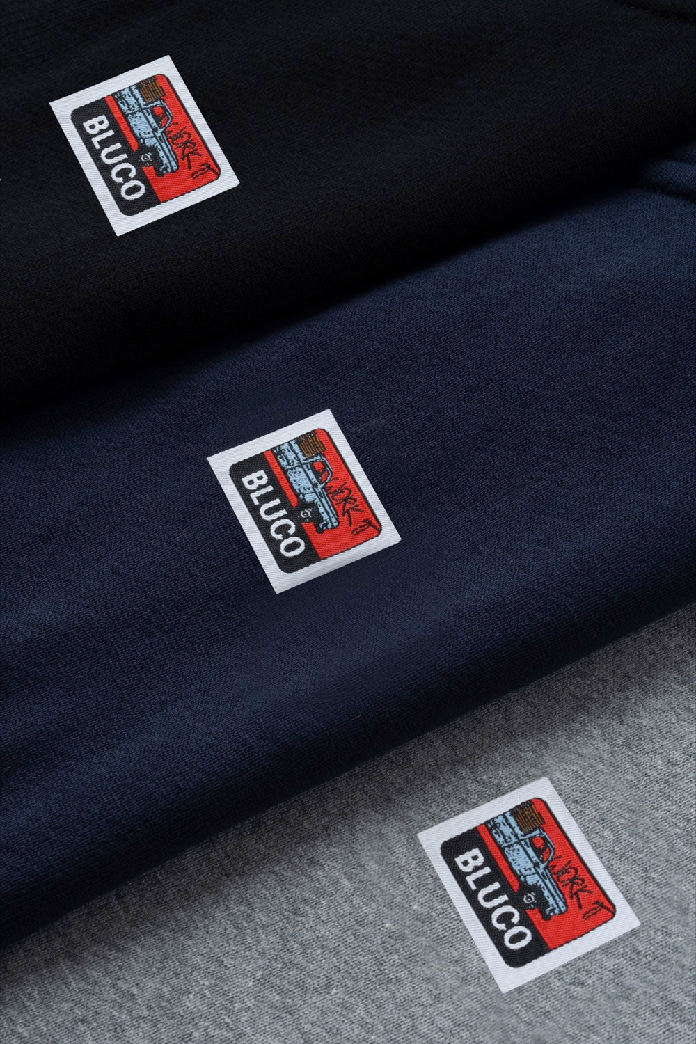 HEAVY PILE  SWEAT ZIP HOODIE -Truck-