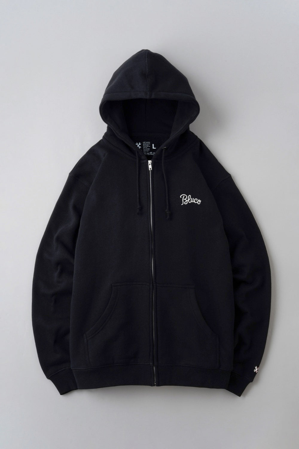 HEAVY PILE  SWEAT ZIP HOODIE -EMB-