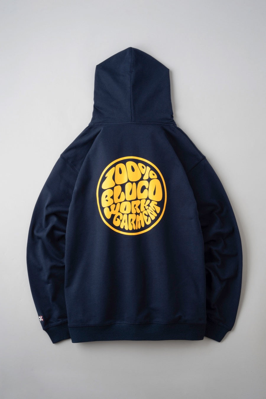 LIGHT PILE SWEAT ZIP HOODIE  -Stamp-