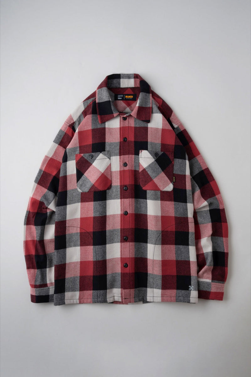 BUFFALO CHECK FLANNEL SHIRT – BLUCO. INC