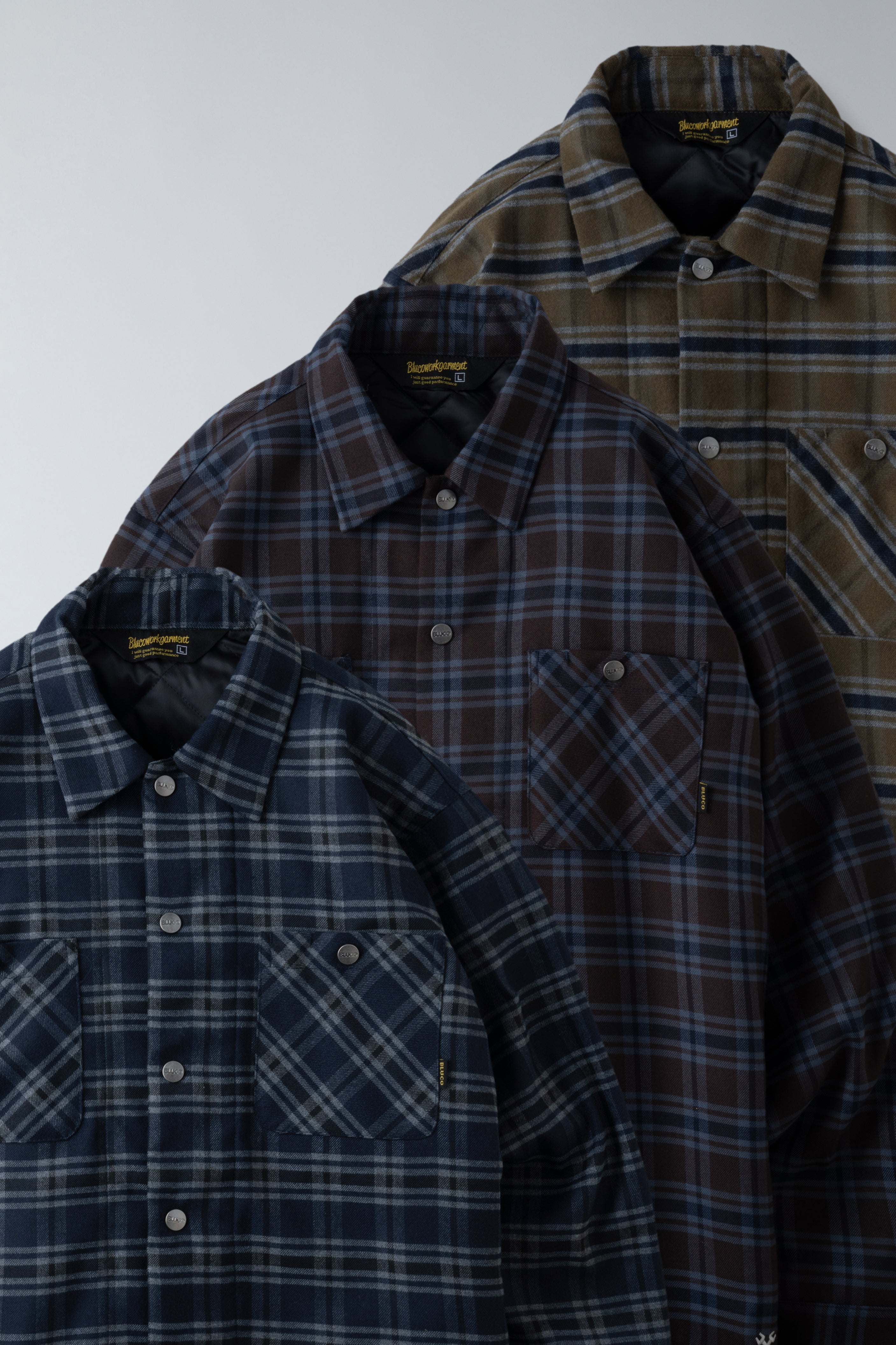 QUILTING FLANNEL SHIRT