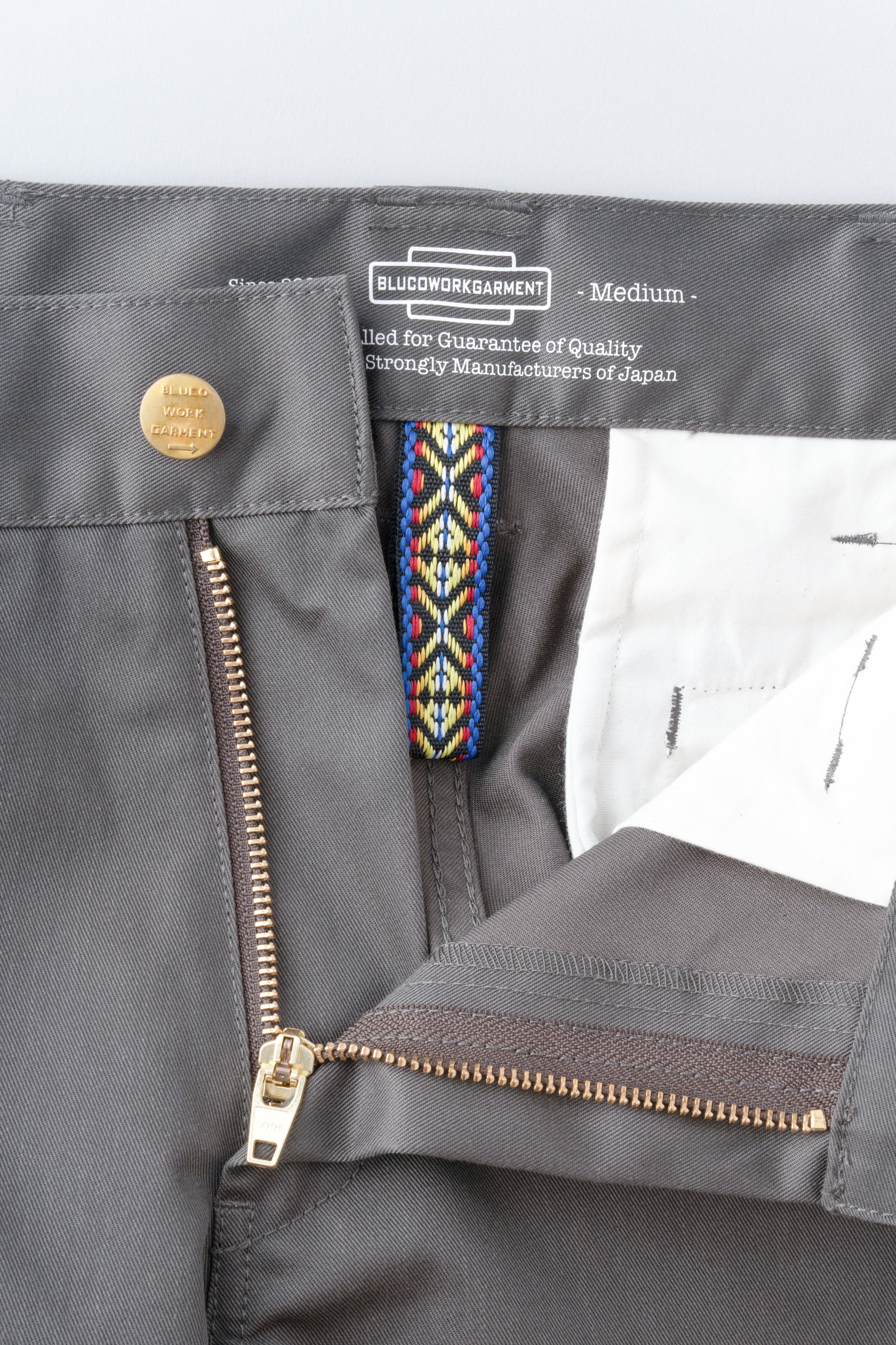 SLIM WORK PANTS -Stretch-