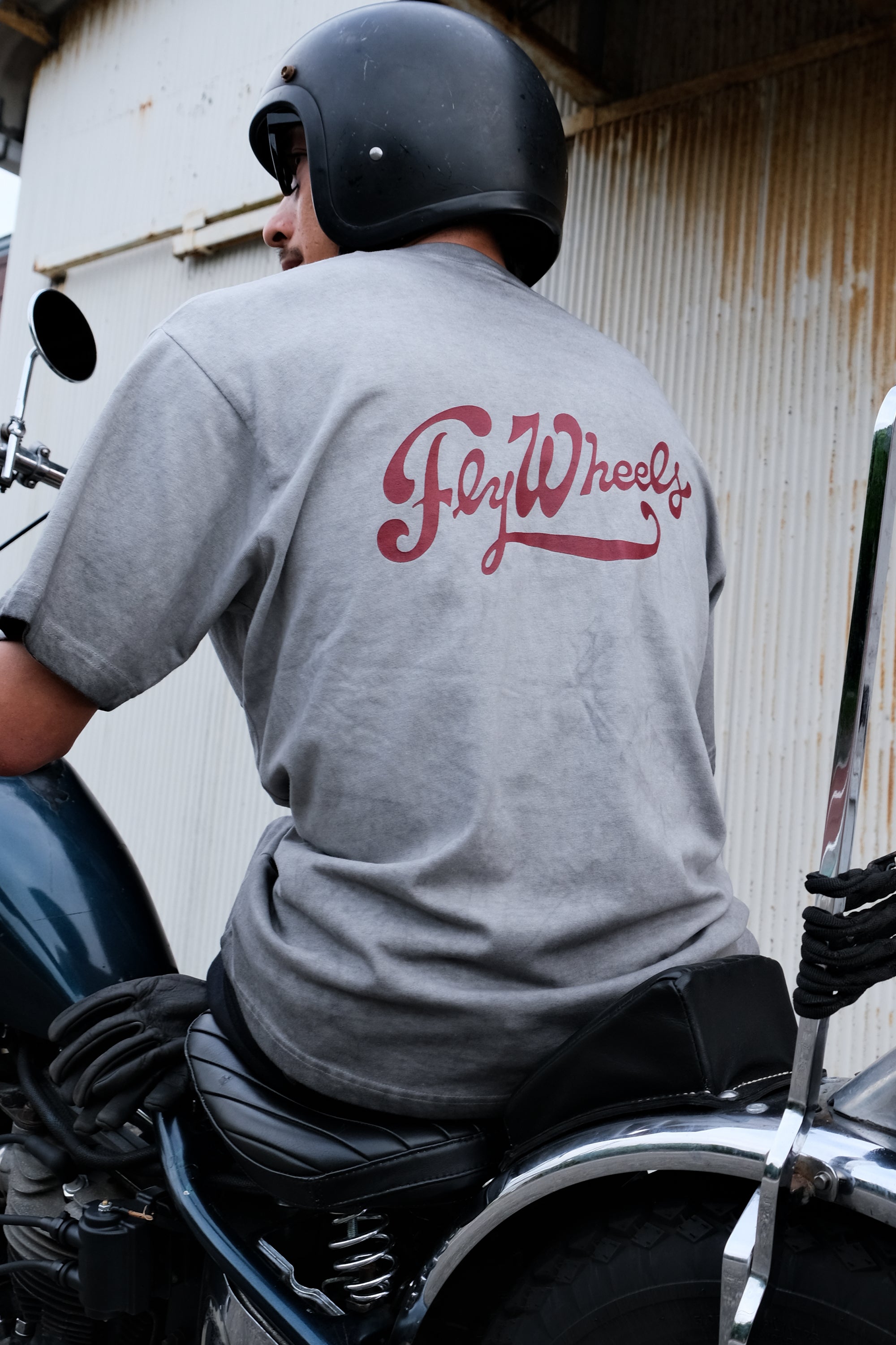 (Fly Wheels×BLUCO) ピグメントポケットTシャツ