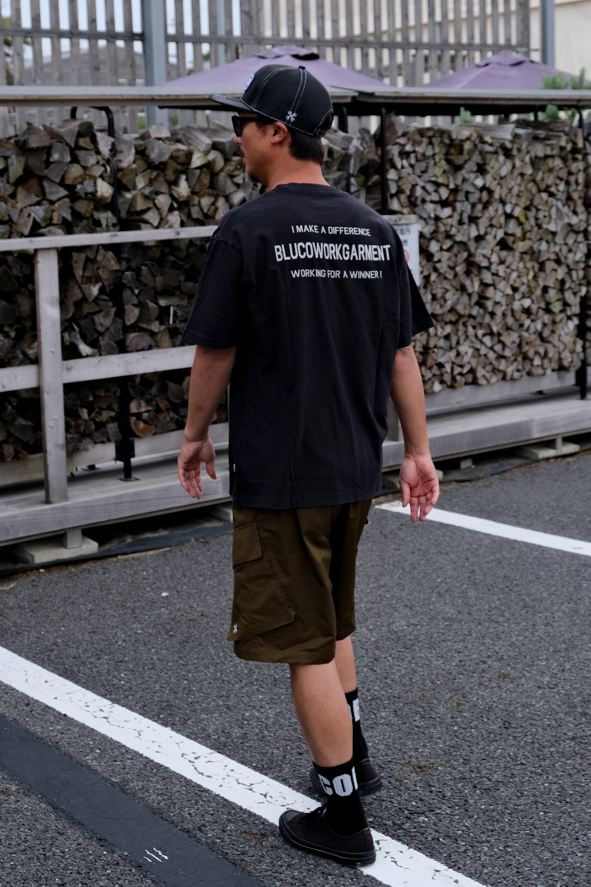 ピグメントポケットTシャツ -Ticket-