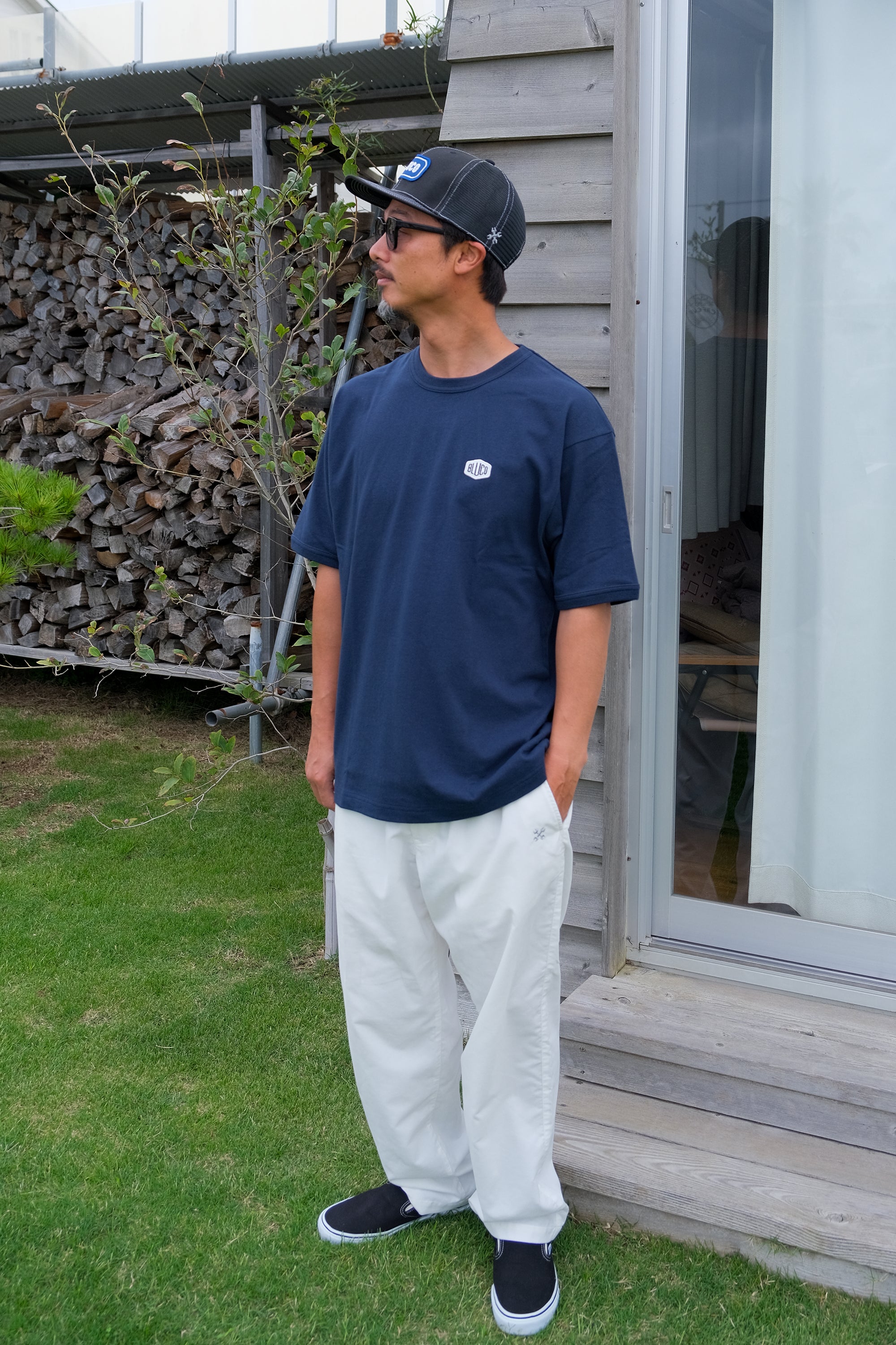 リンガーTシャツ -Hex Patch-