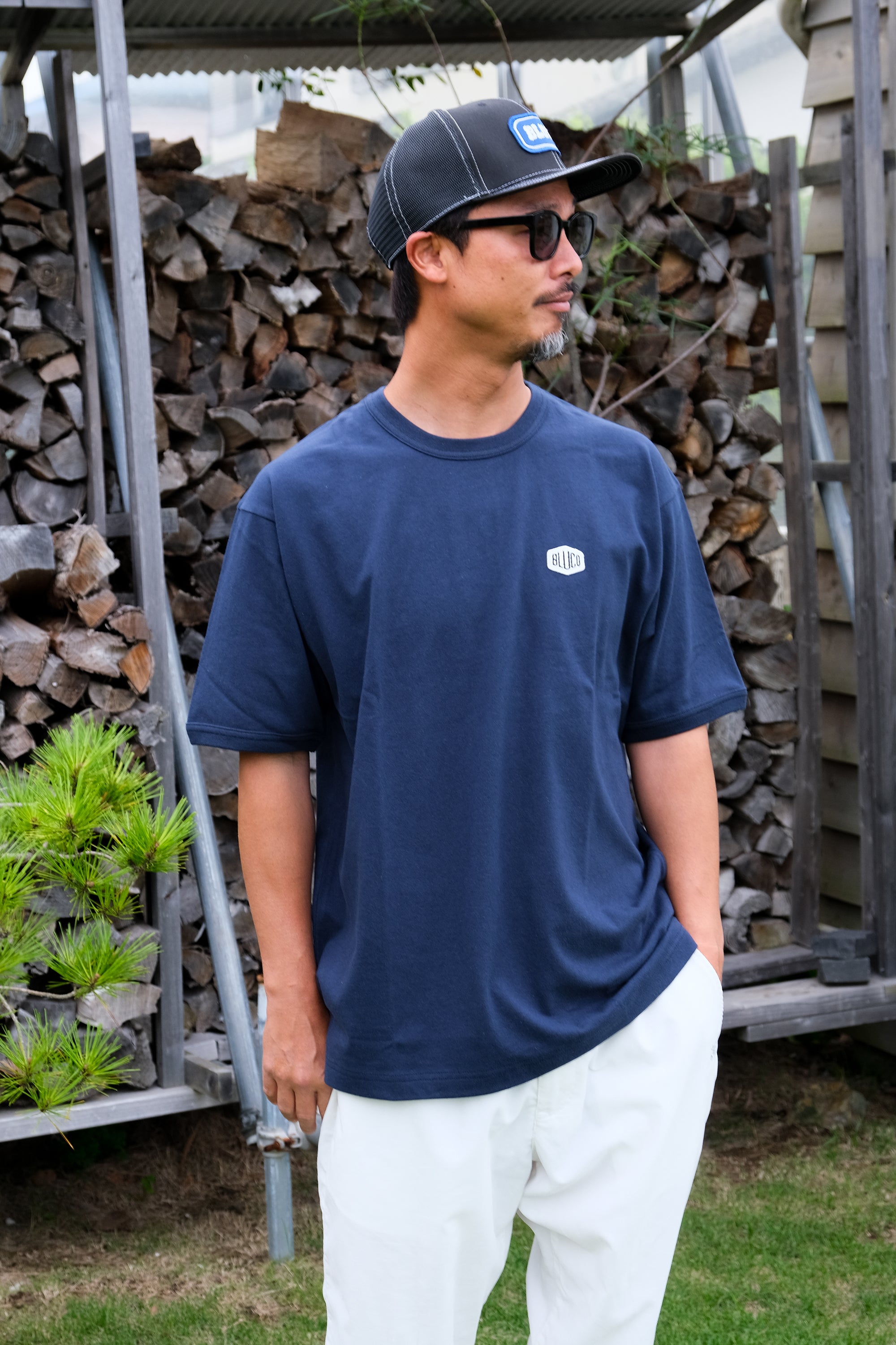 リンガーTシャツ -Hex Patch-