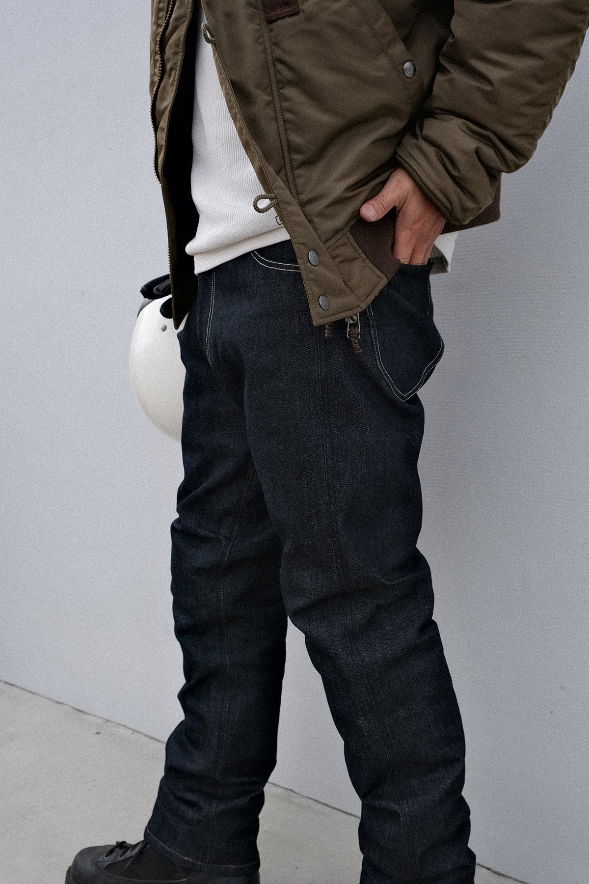 WINTER 5-POCKET DENIM PANTS