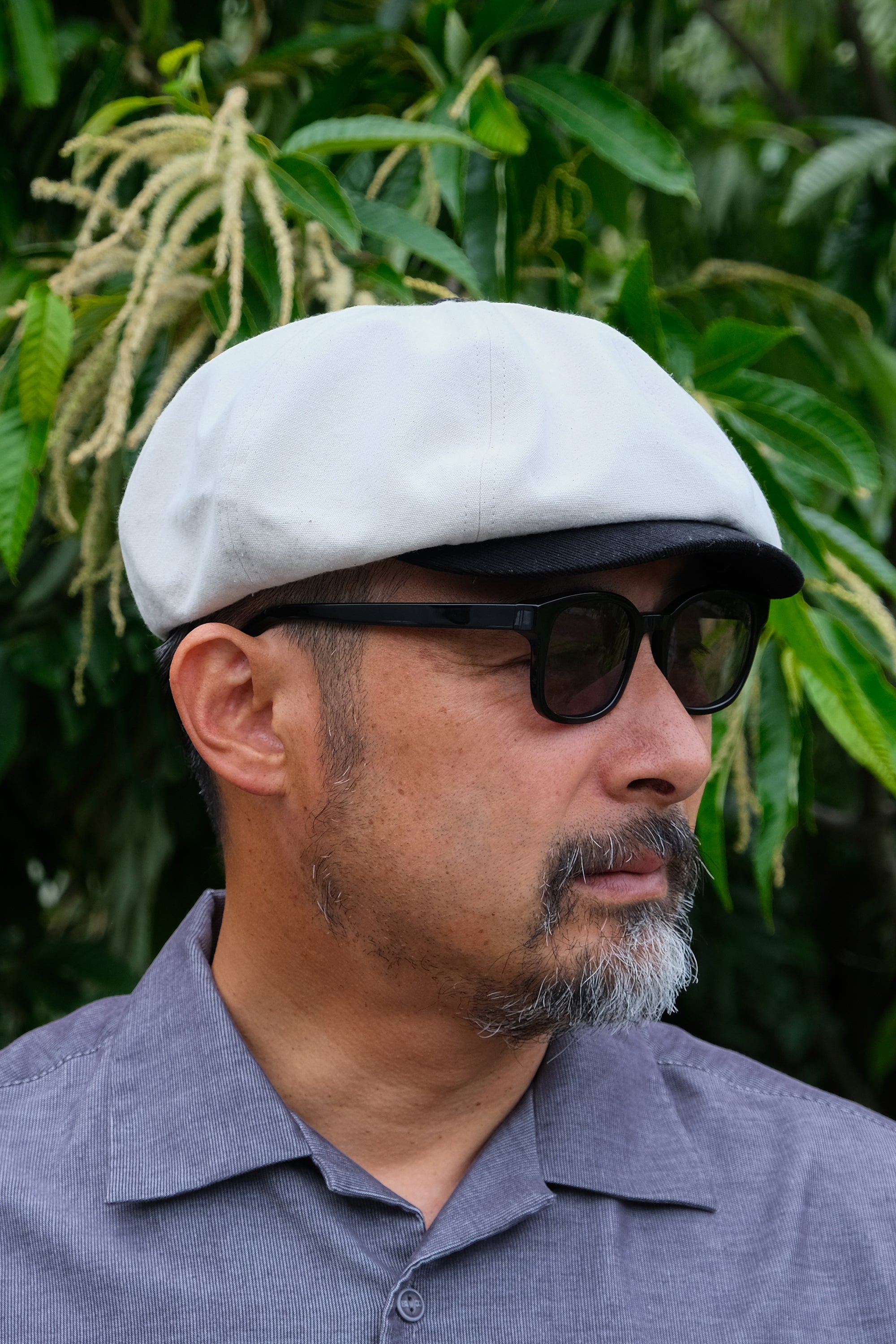 L.キャンバス ニュースボーイキャップ
