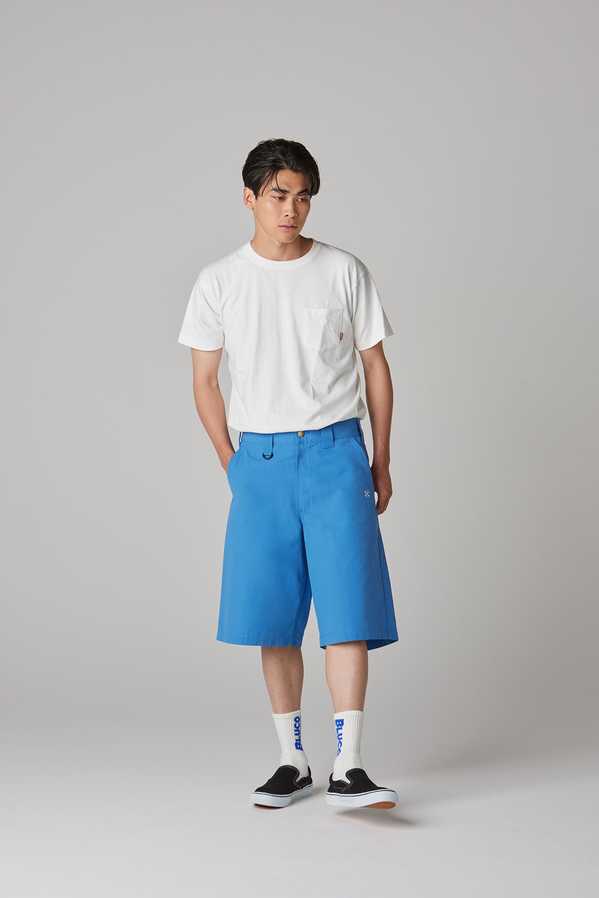 LIGHT WIDE  WORK SHORTS